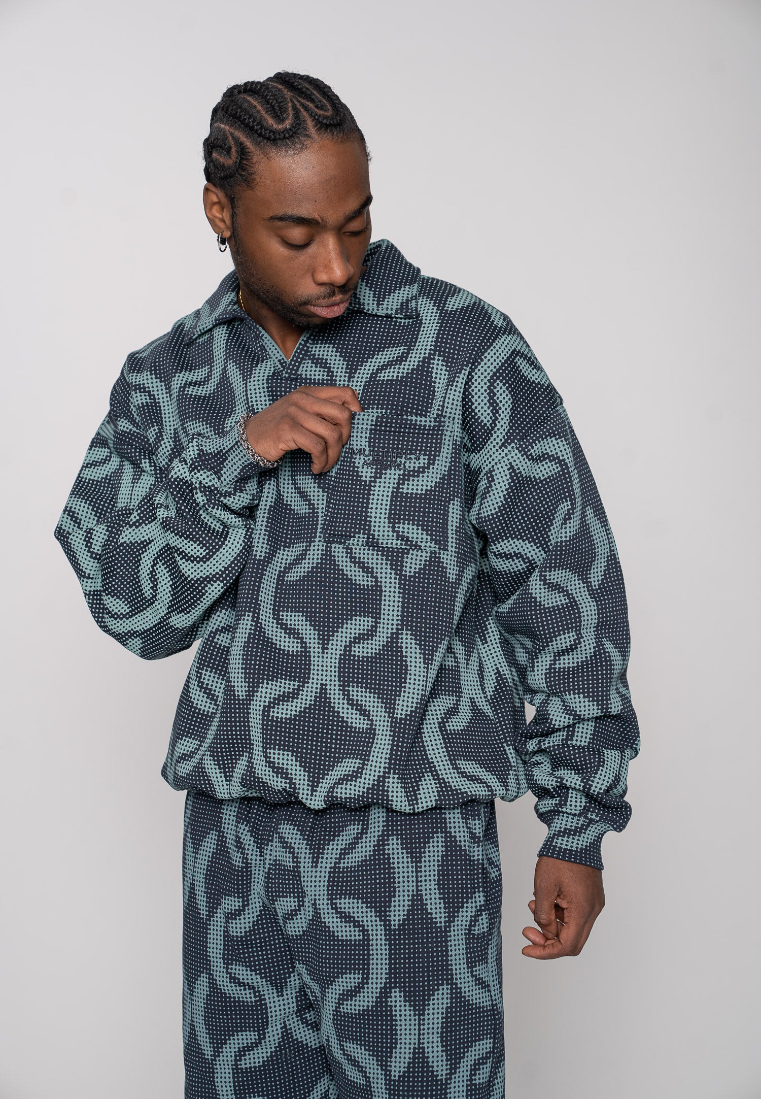 Sweatshirt CABLE Midnight Navy