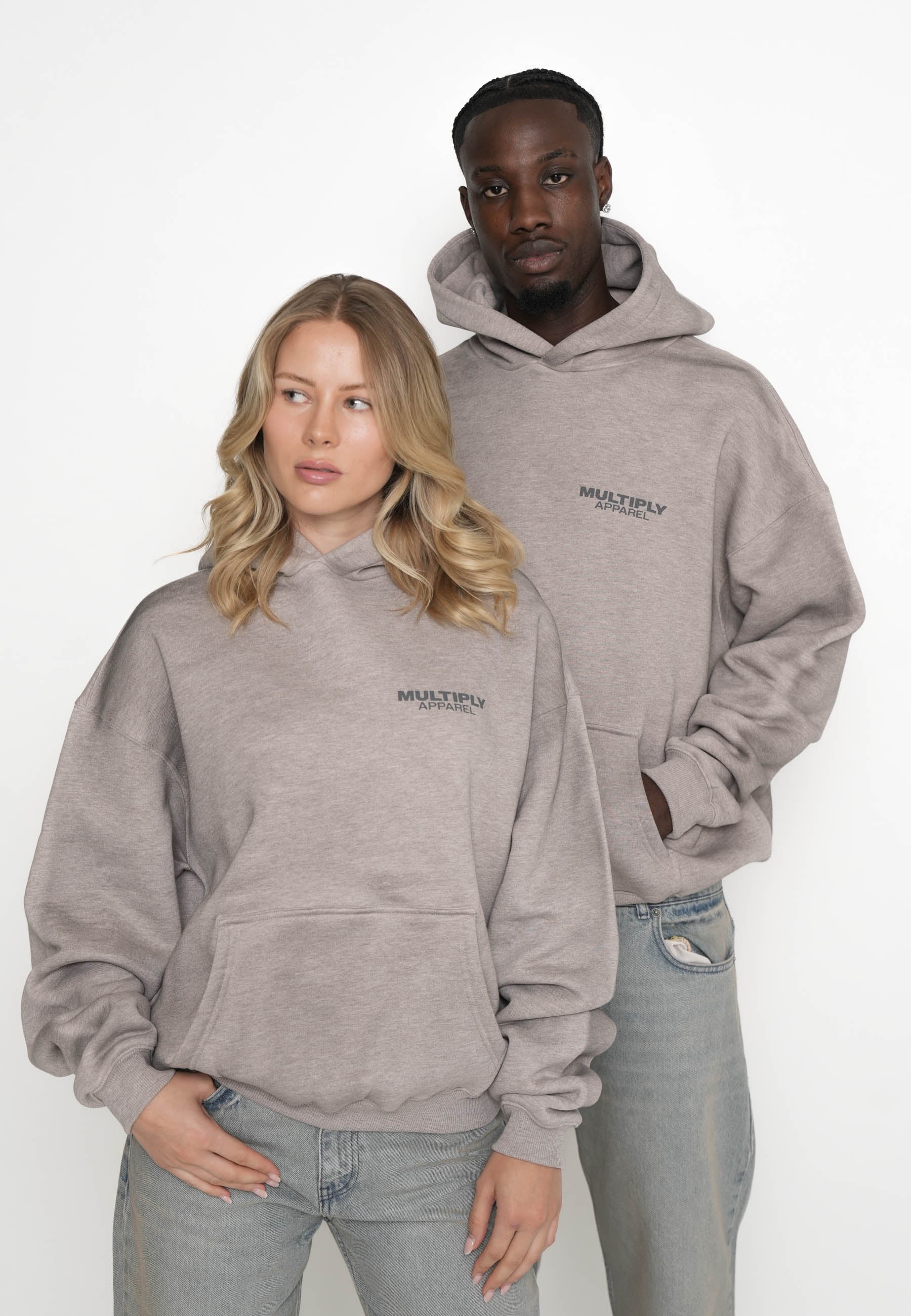 Oversized Hoodie SHADED Sesame