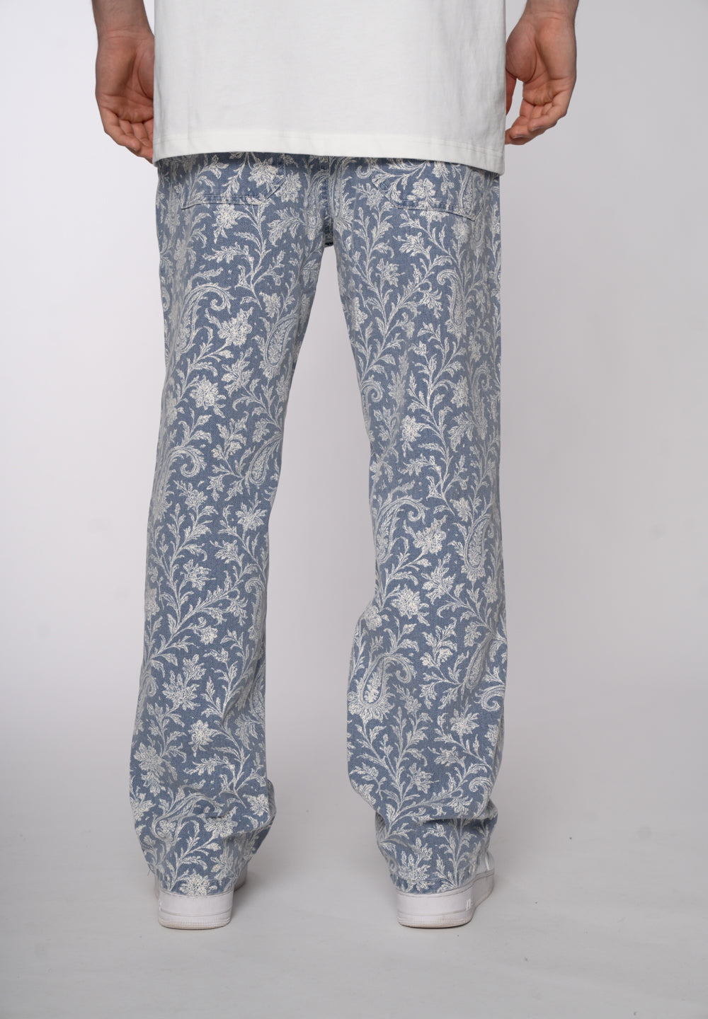 Multiply Apparel Mid Rise Jeans PAISLEY THREE Light Blue – weitere Ansicht 3