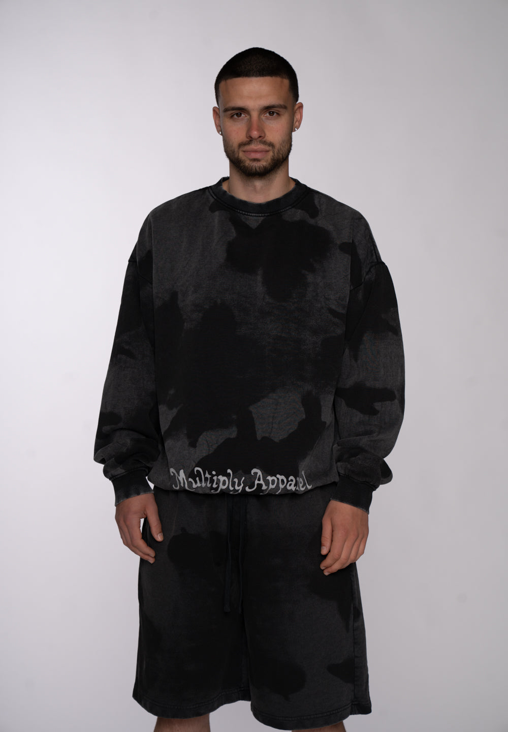 Oversized sweatshirt TATT Vasporous Gray