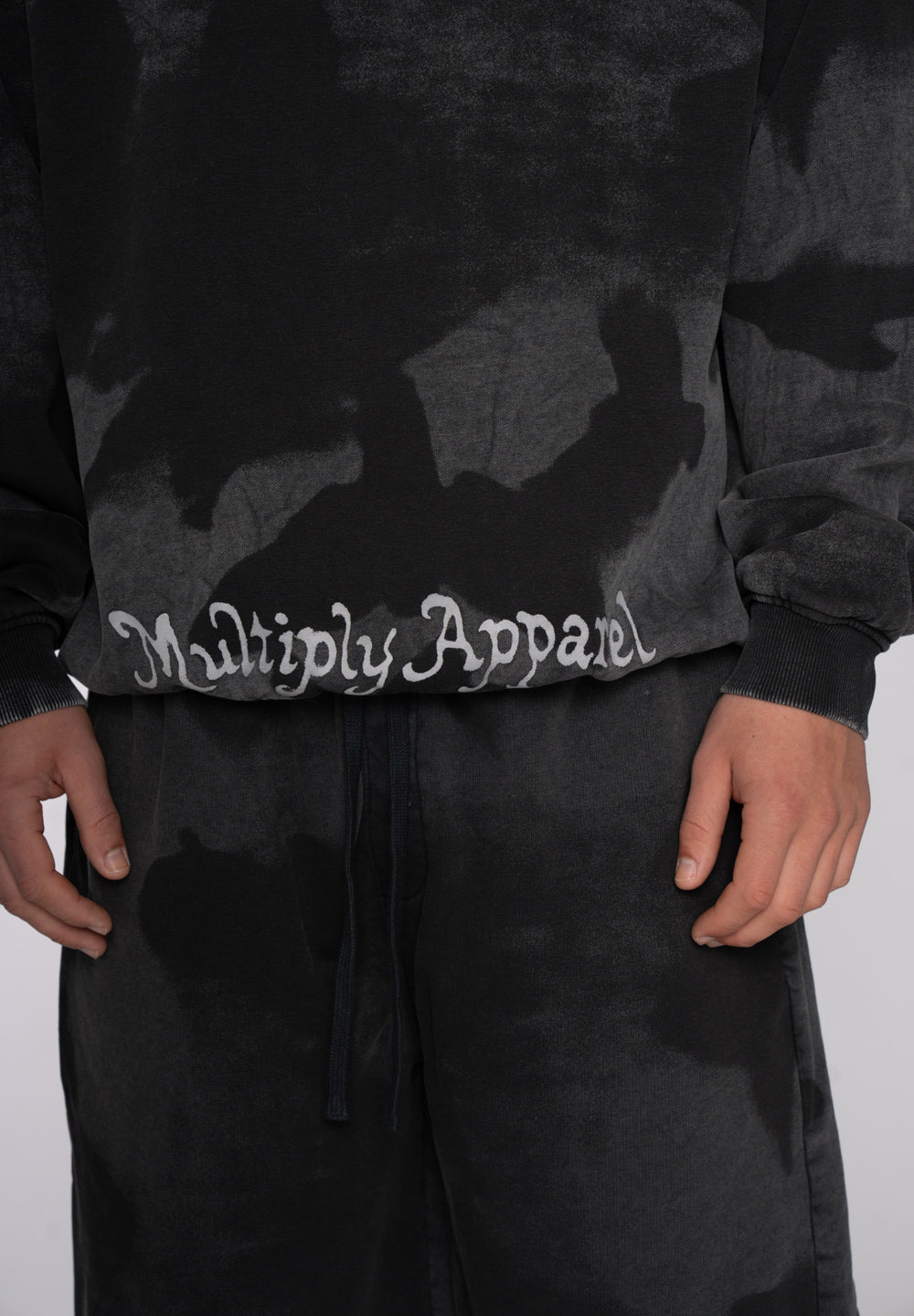 Multiply Apparel Oversize Sweatshirt BLUR Gargoyle – weitere Ansicht 4