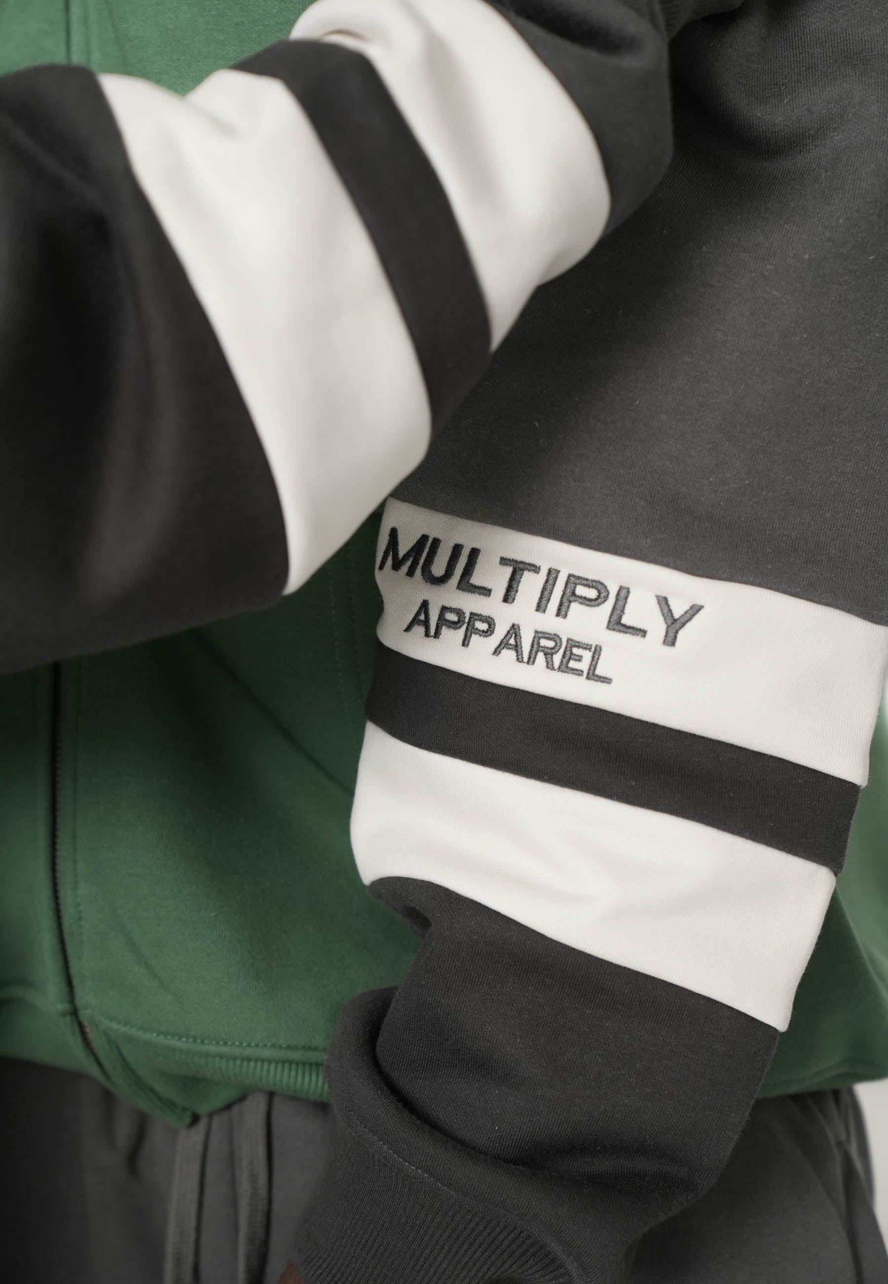 Oversize Zip Hoodie TRACK TEAM Myrtle