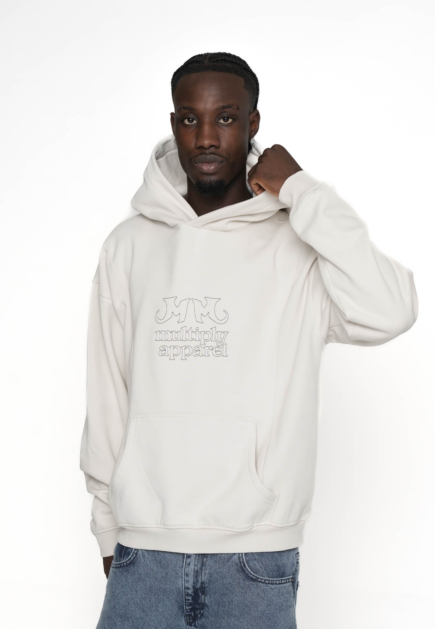 Oversize Hoodie CRAFT FAIR Vasporous Gray