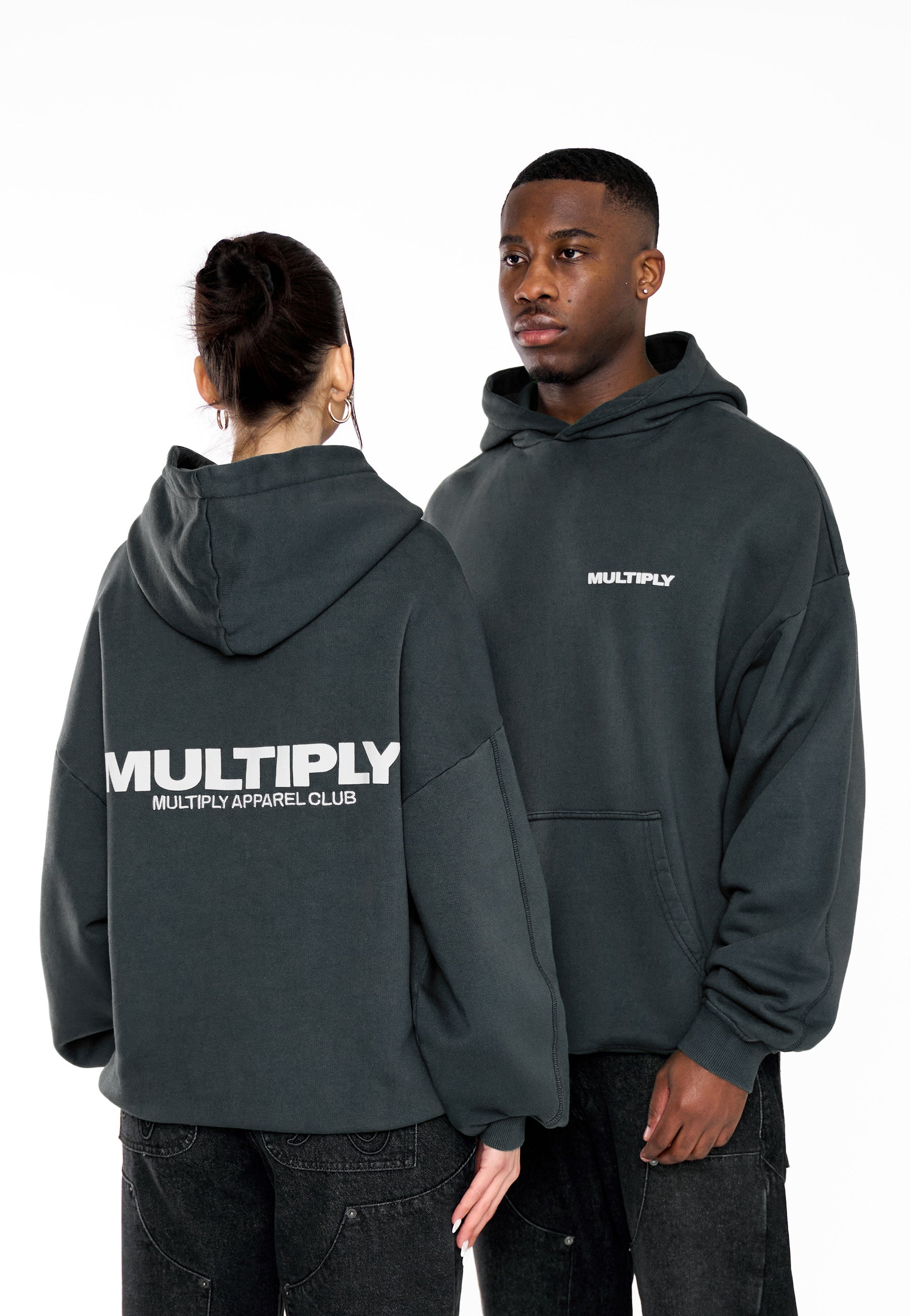 Oversize Hoodie MULTIPLY Ombre Blue