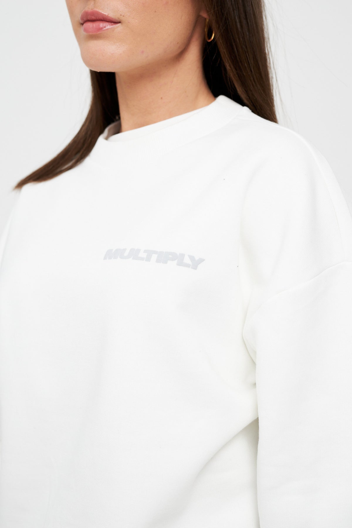 Oversize Sweatshirt MULTIPLY Off White