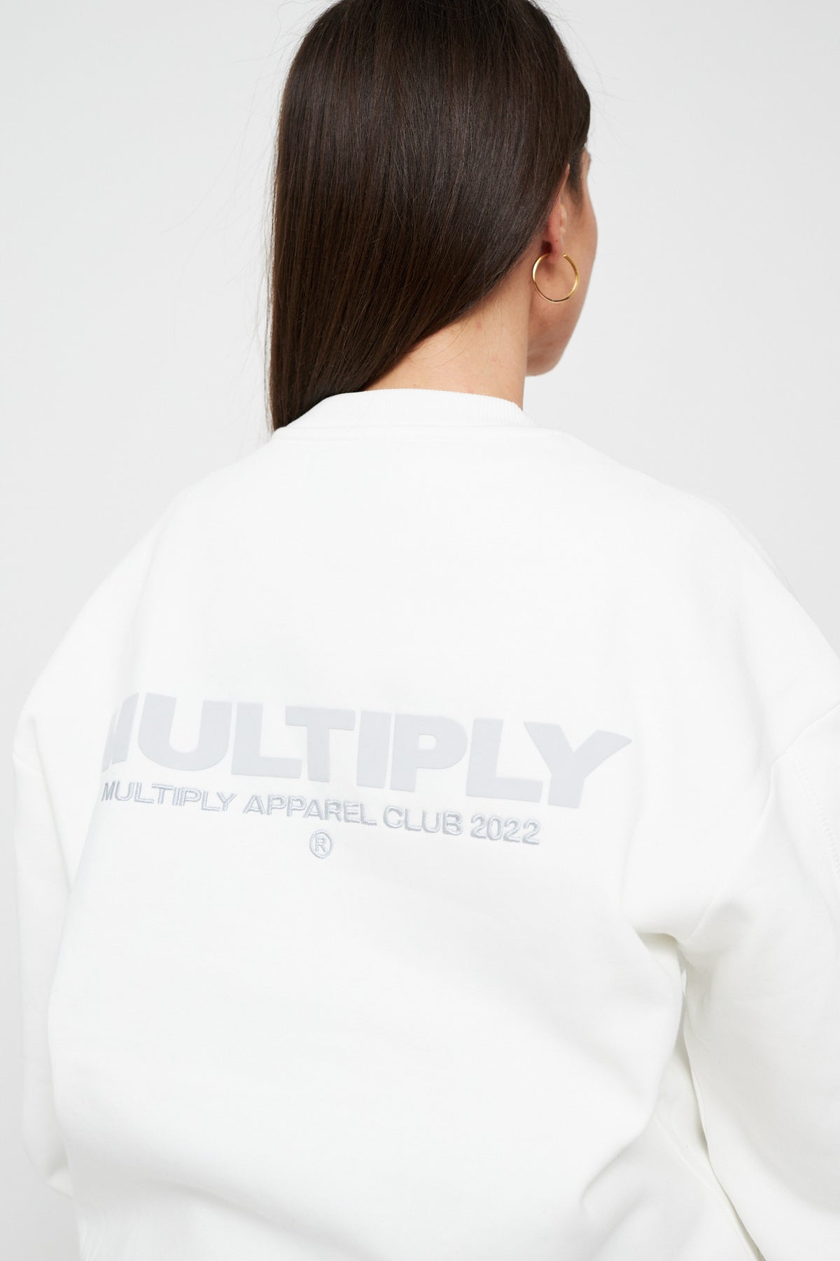 Oversize Sweatshirt MULTIPLY Off White