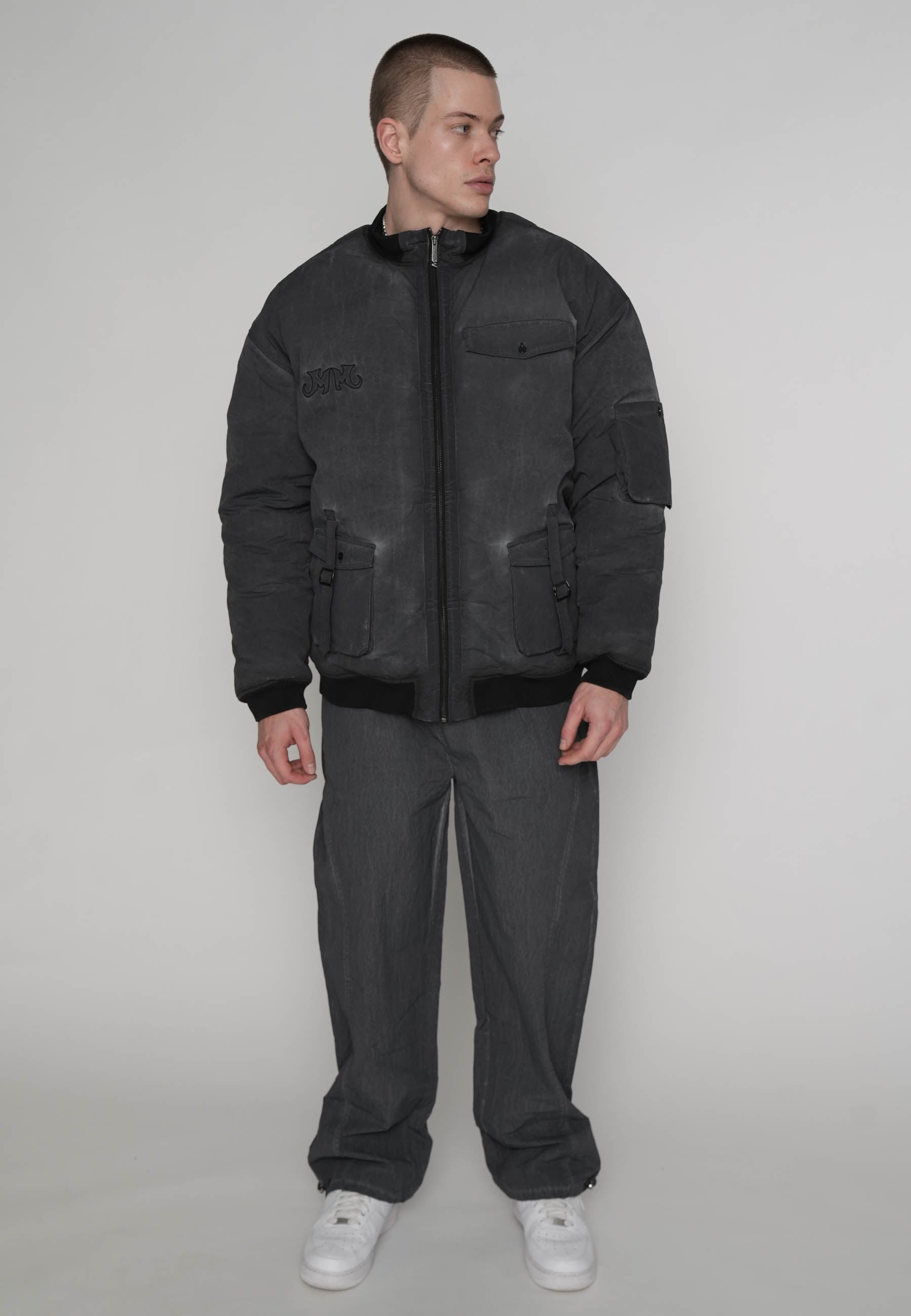 Multiply Apparel Classic Bomber Jacket BATTALION SESAME – weitere Ansicht 3