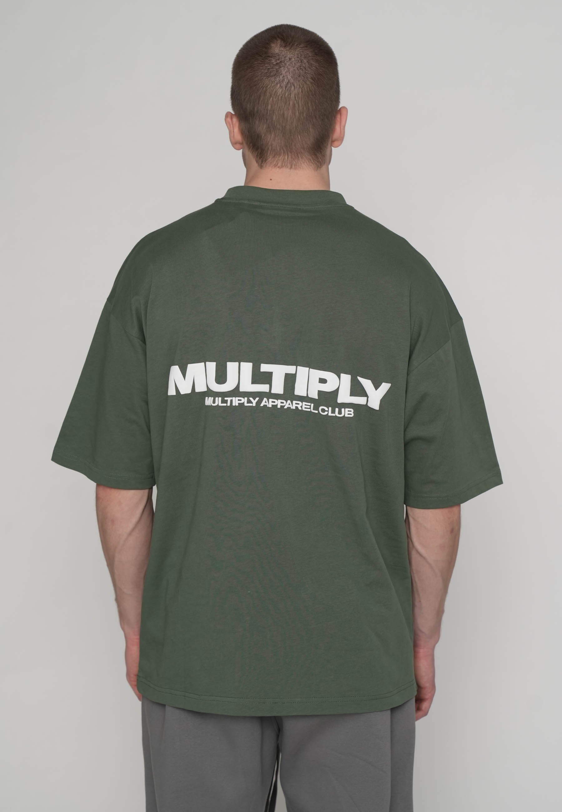 Oversized T-shirt MULTIPLY Duck Green