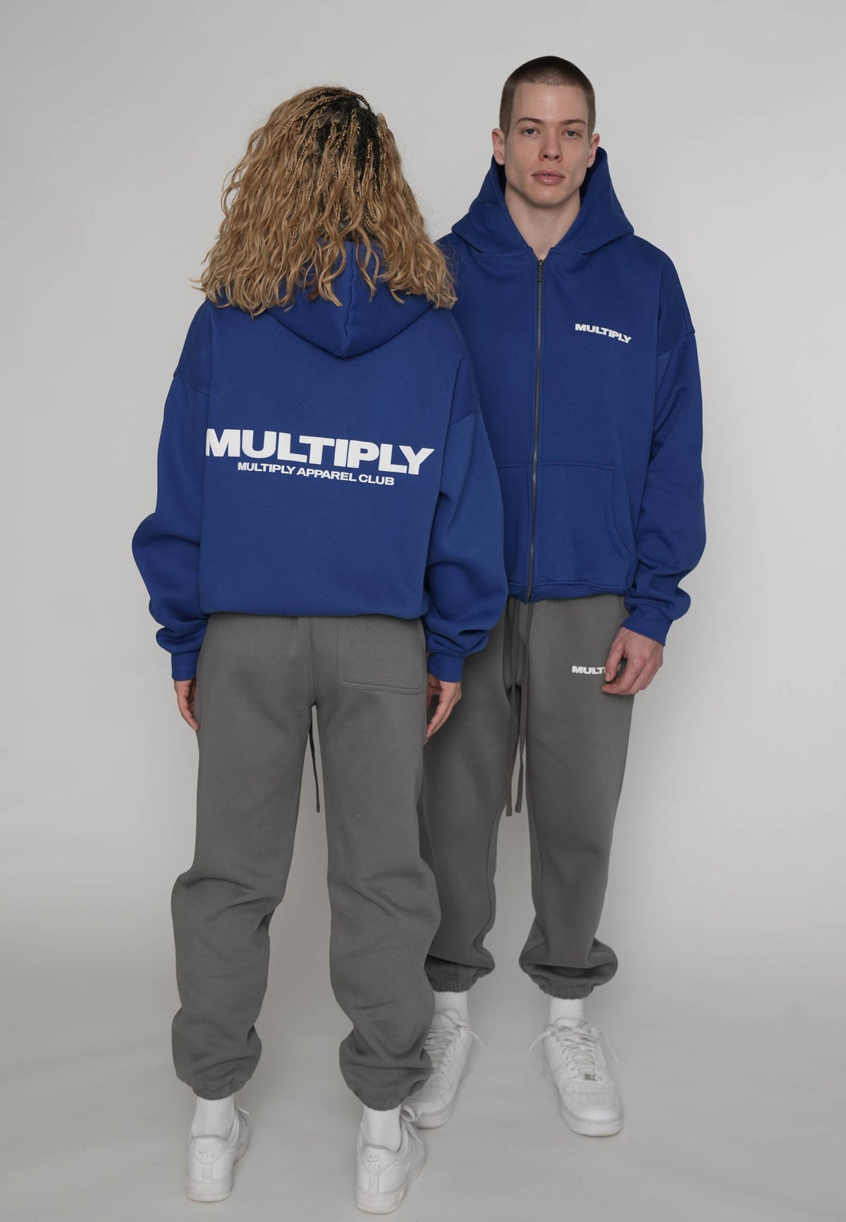 Oversize Zip Hoodie MULTIPLY Surf the Web