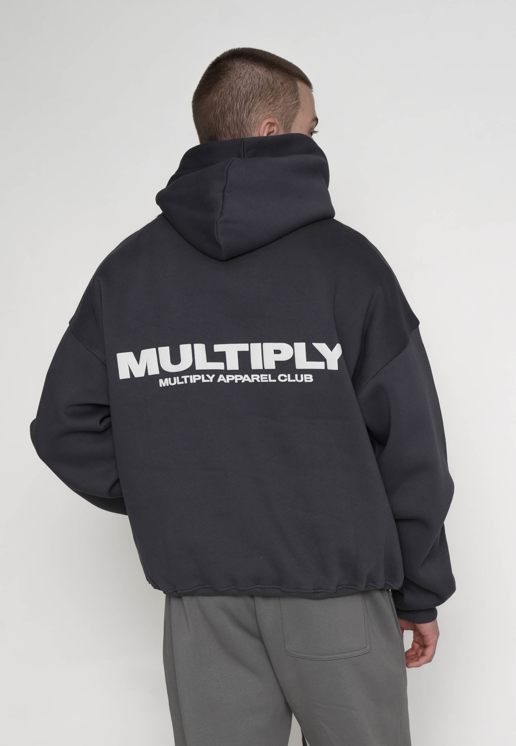 Multiply Apparel Oversize Hoodie MULTIPLY Ombre Blue – weitere Ansicht 4