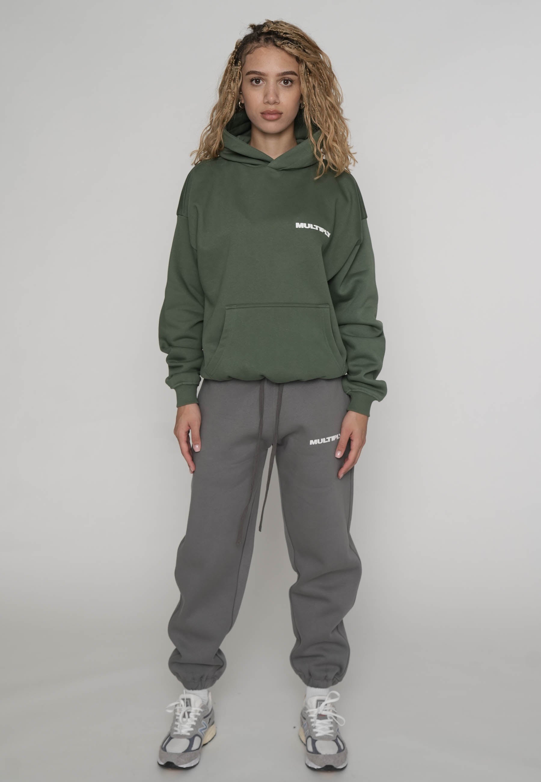 Oversize Hoodie MULTIPLY Duck Green