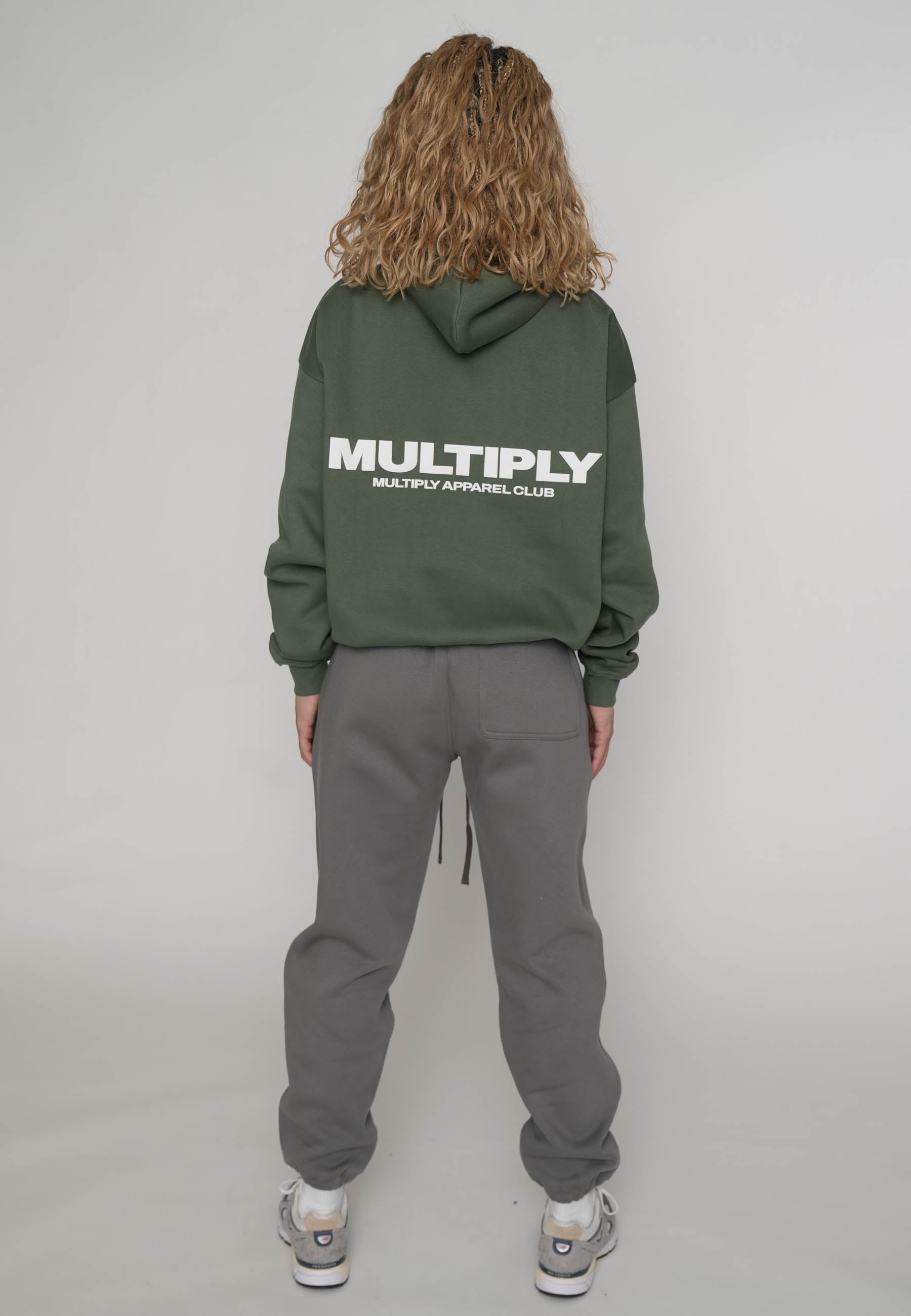 Oversize Hoodie MULTIPLY Duck Green