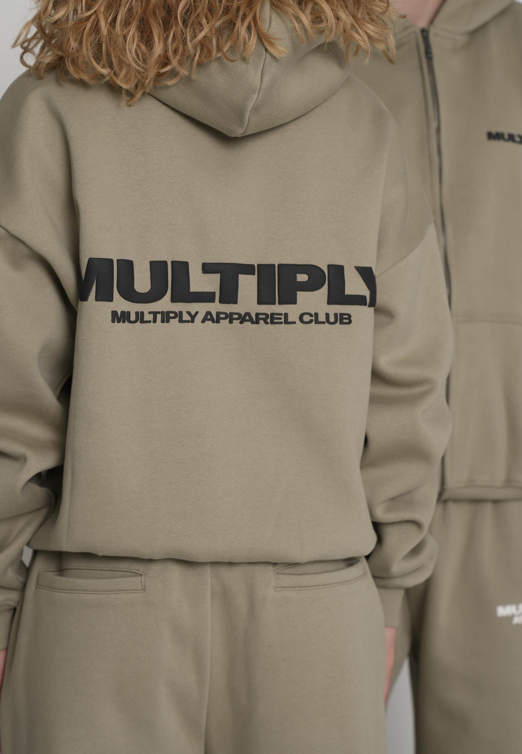 Multiply Apparel Oversize Zip Hoodie MULTIPLY Laurel Oak – weitere Ansicht 2