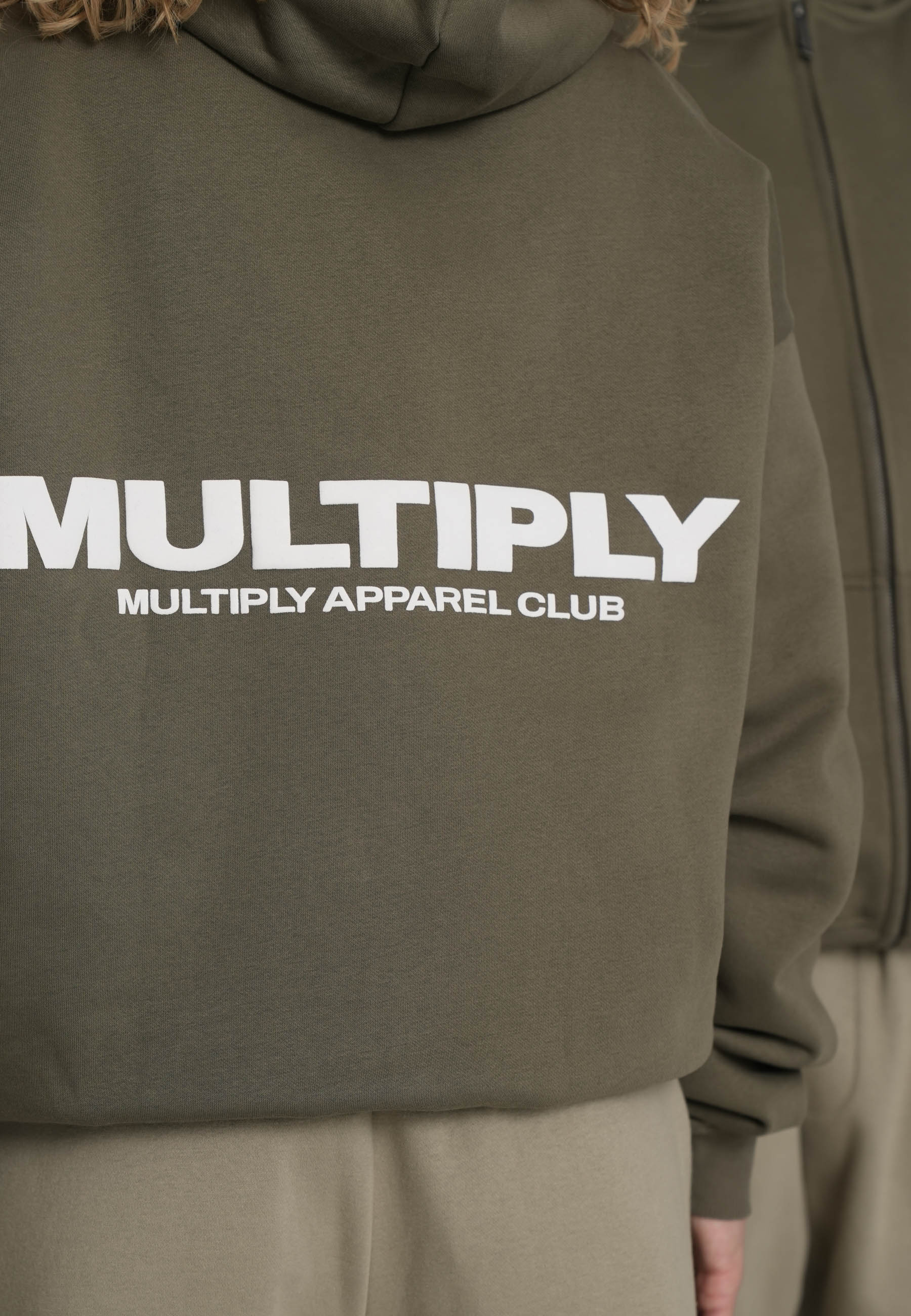 Multiply Apparel Oversize Zip Hoodie MULTIPLY Kalamata – weitere Ansicht 2