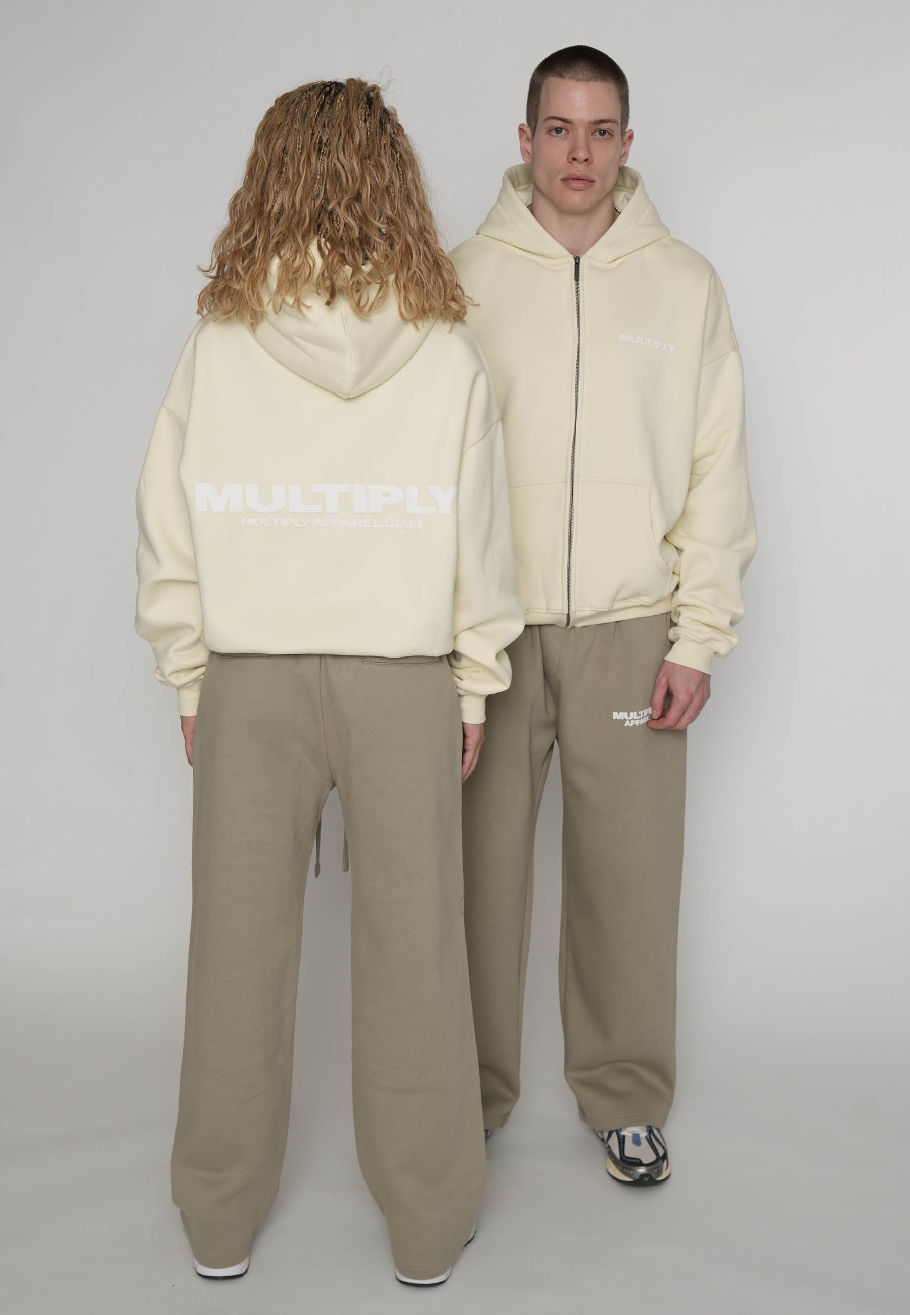 Oversize Zip Hoodie MULTIPLY Pear Sorbet