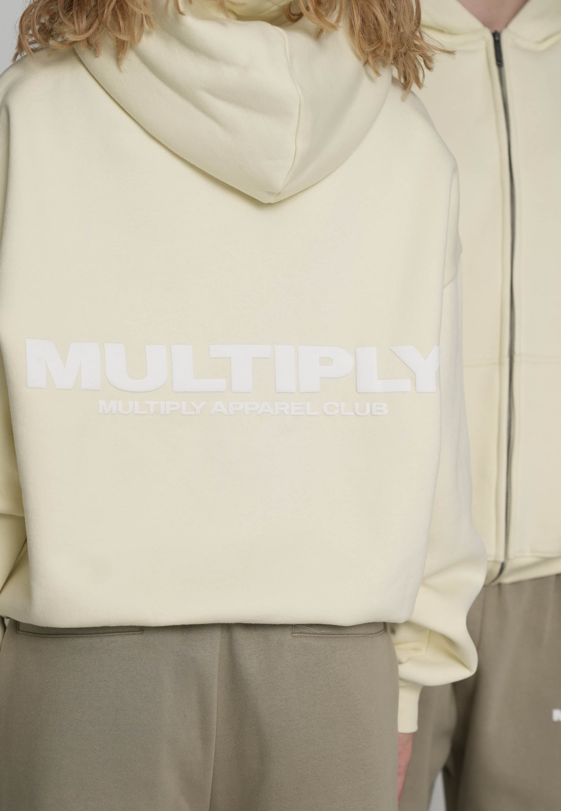 Multiply Apparel Oversize Zip Hoodie MULTIPLY Pear Sorbet – weitere Ansicht 2