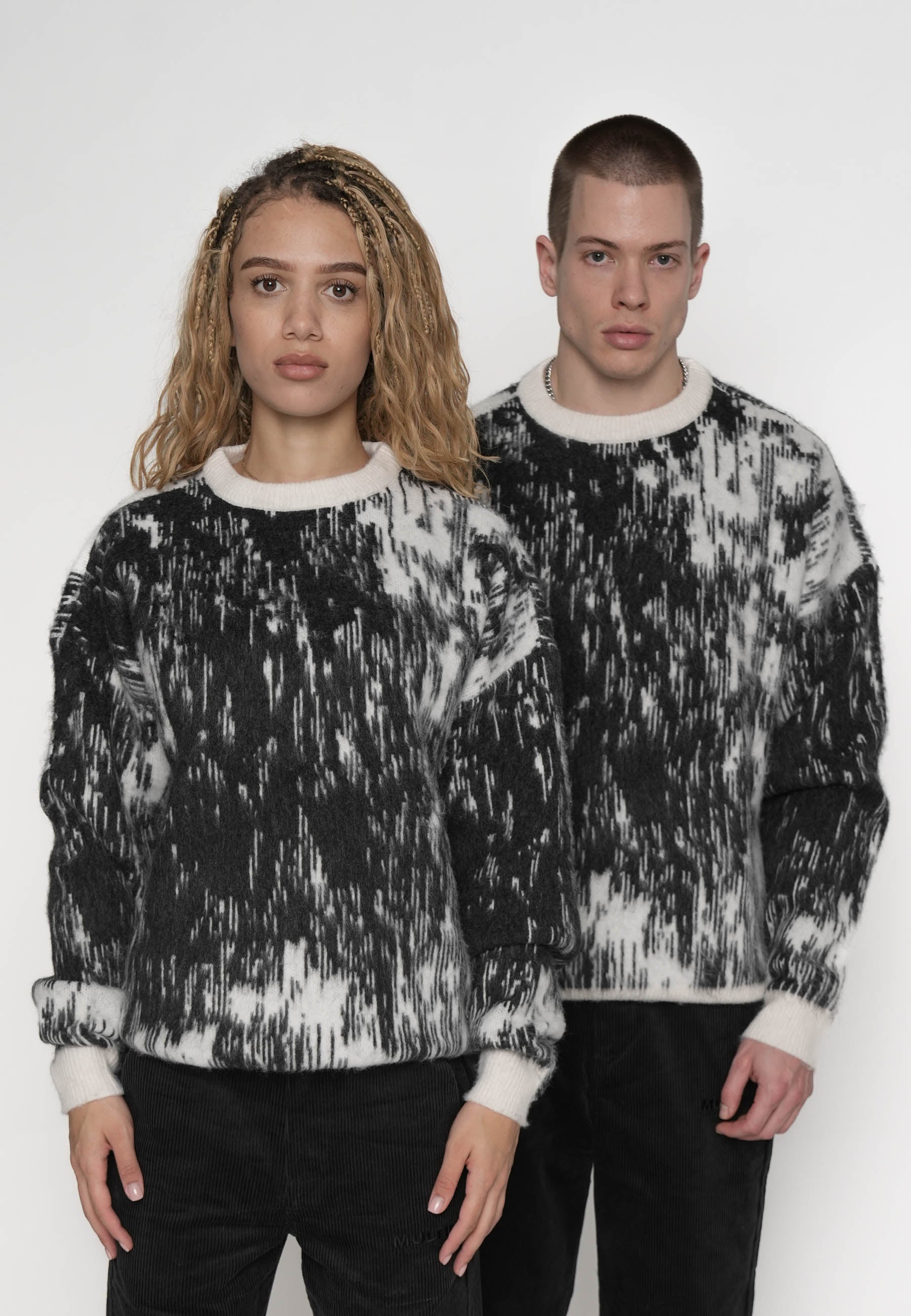 Oversized sweatshirt BATTLEFIELD Black olive