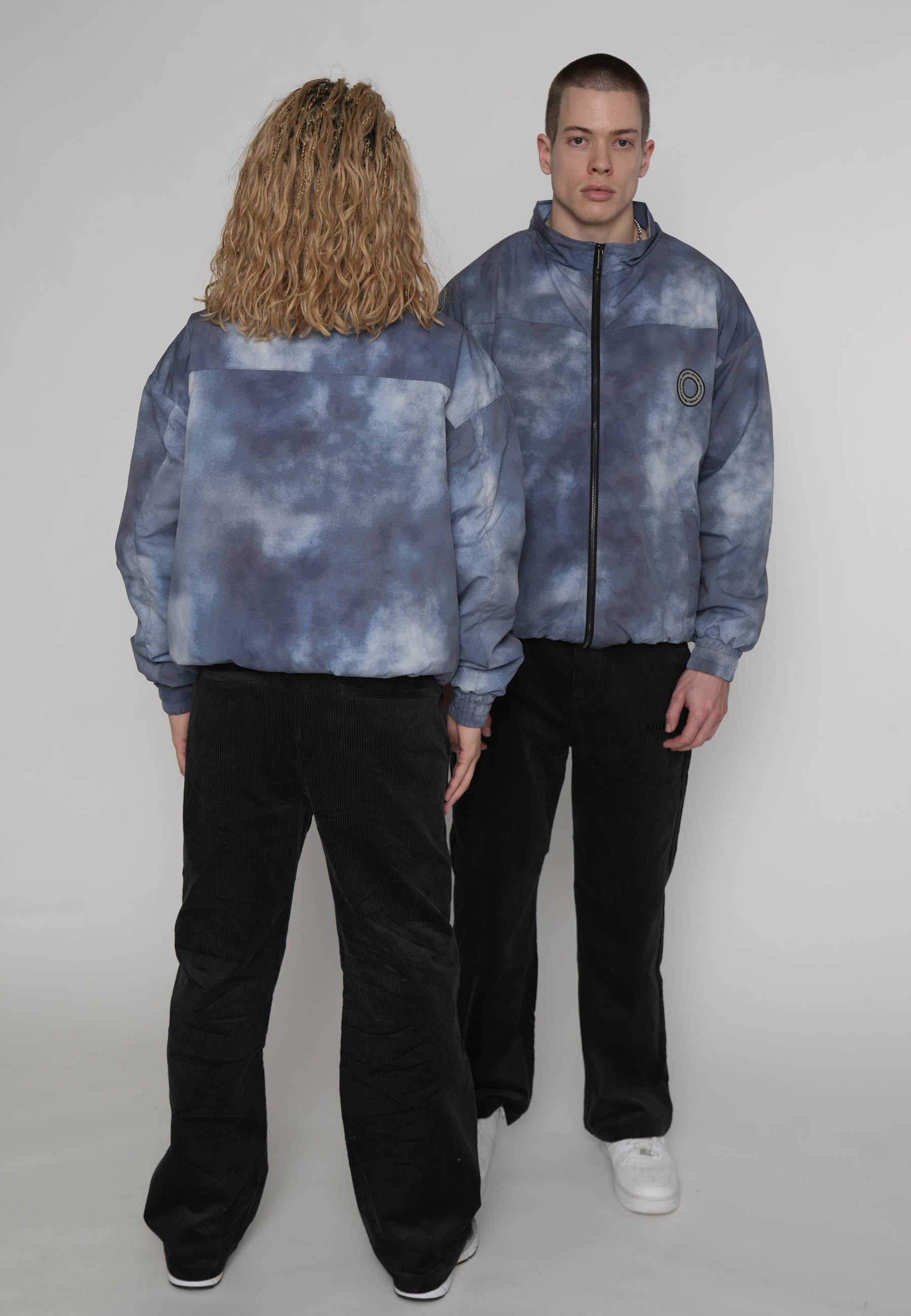 Multiply Apparel Panneled Windbreaker BREAKER Black – weitere Ansicht 6