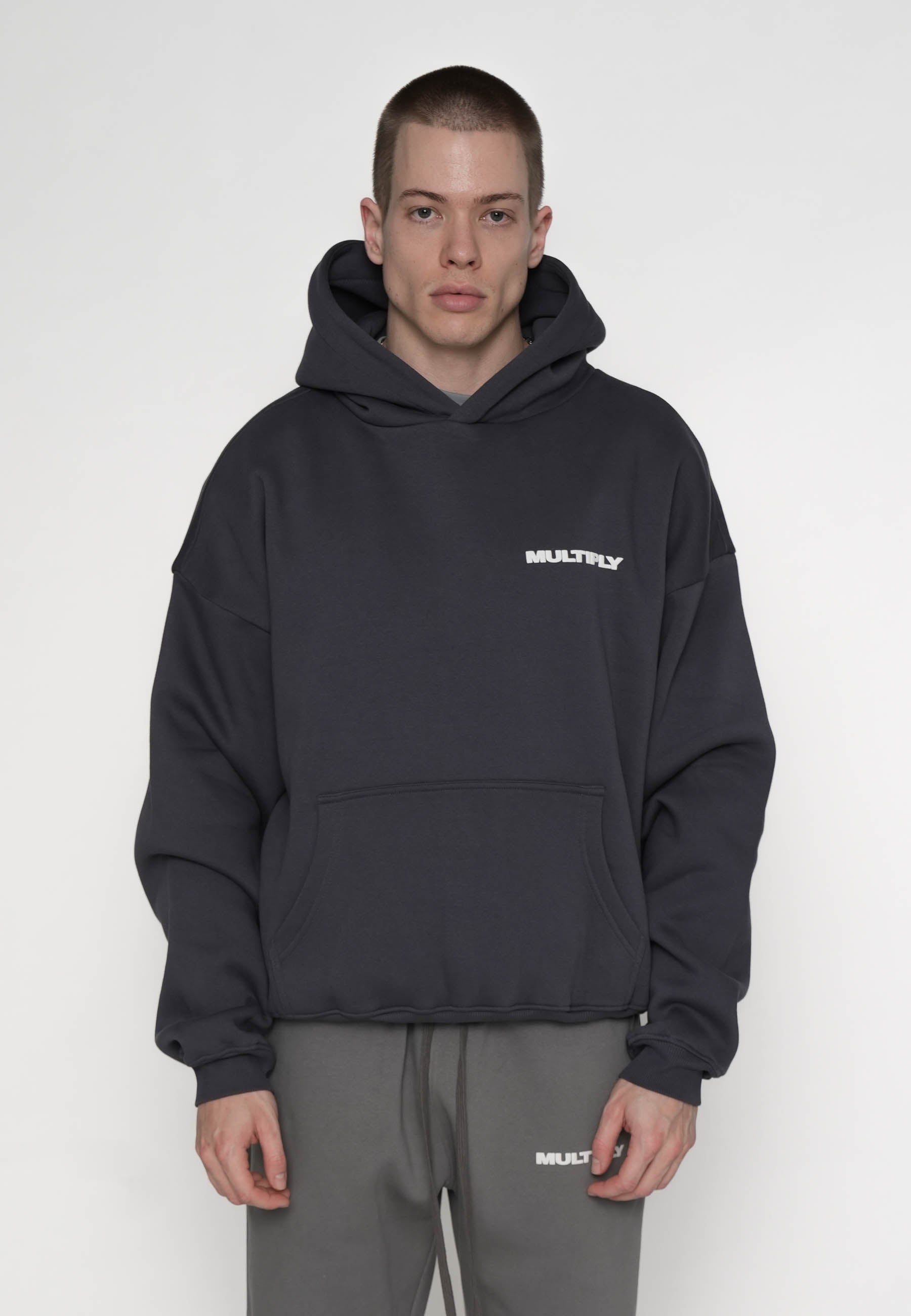 Multiply Apparel Oversize Hoodie MULTIPLY Ombre Blue – weitere Ansicht 3