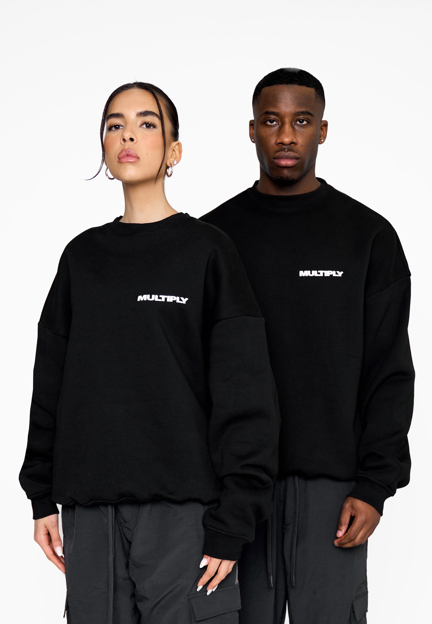 Multiply Apparel Oversize Sweatshirt MULTIPLY Black – weitere Ansicht 6