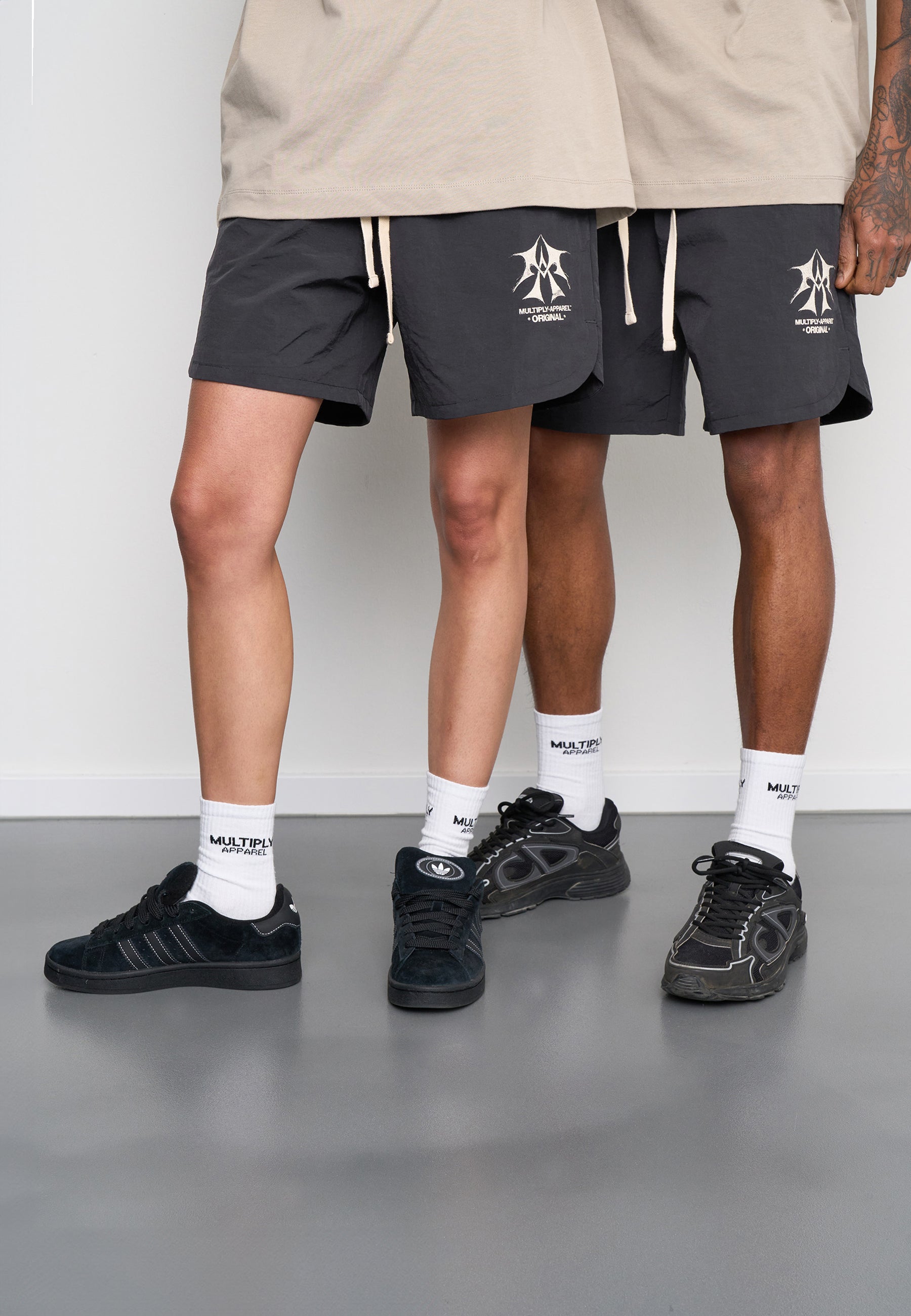 Multiply Apparel Woven Shorts SKETCH Black Soda – weitere Ansicht 5