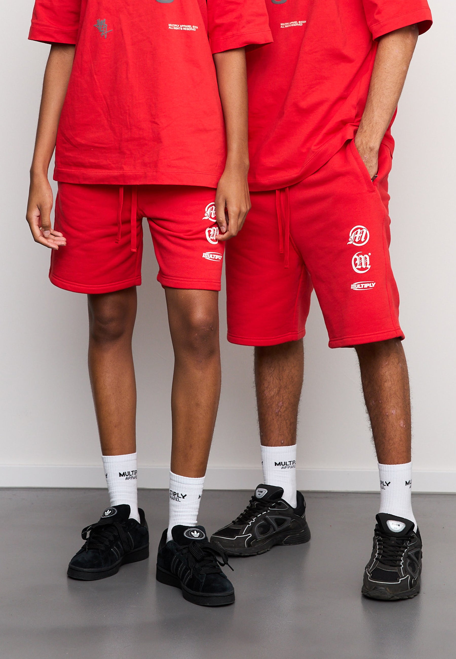 Multiply Spparel Shorts CONVICT Flame Scarlet