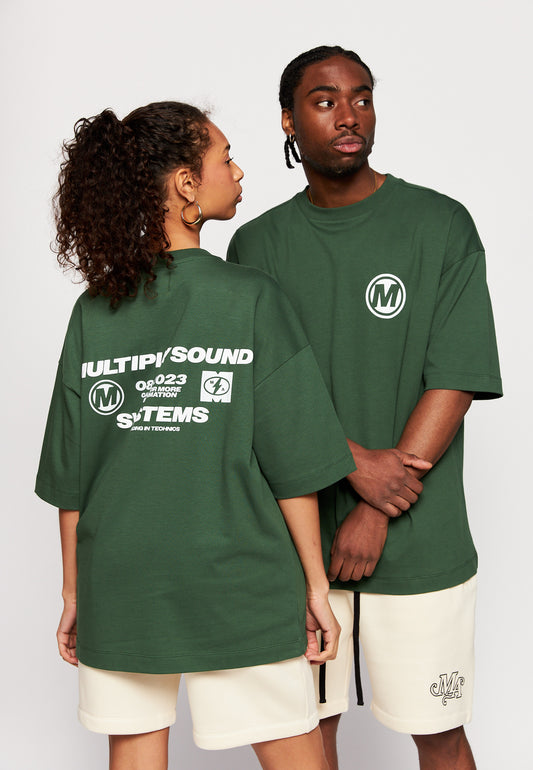 Oversize T-Shirt MULTI LLC Liiy Pad Soda Washed