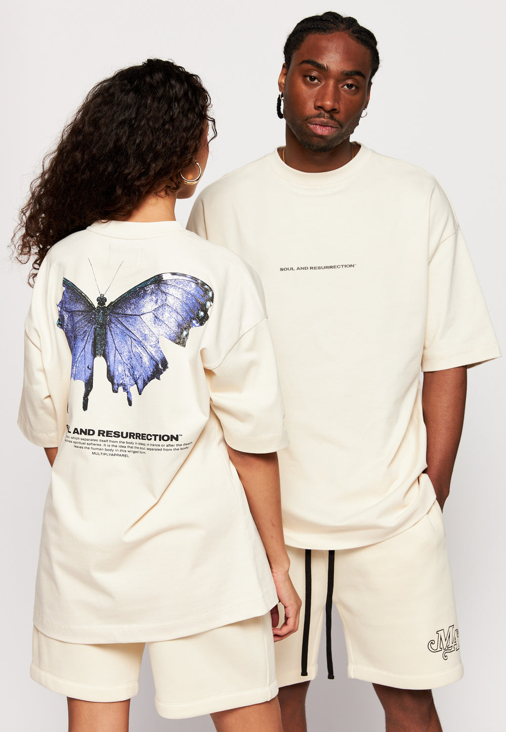 OVERSIZE T-SHIRT Butterfly Turtle Dove