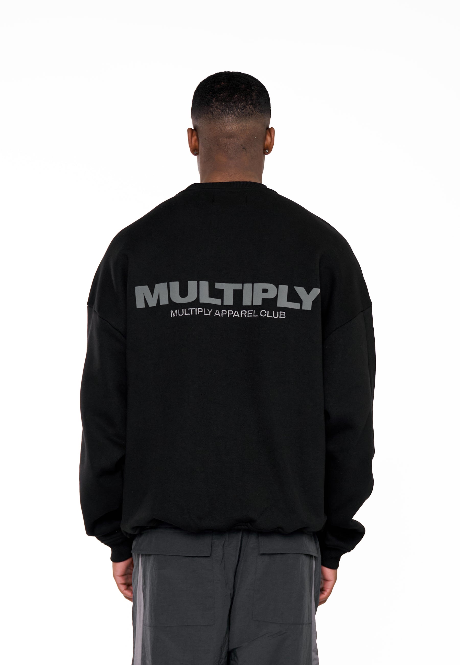 Multiply Apparel Oversize Sweatshirt MULTIPLY 2 Black – weitere Ansicht 2