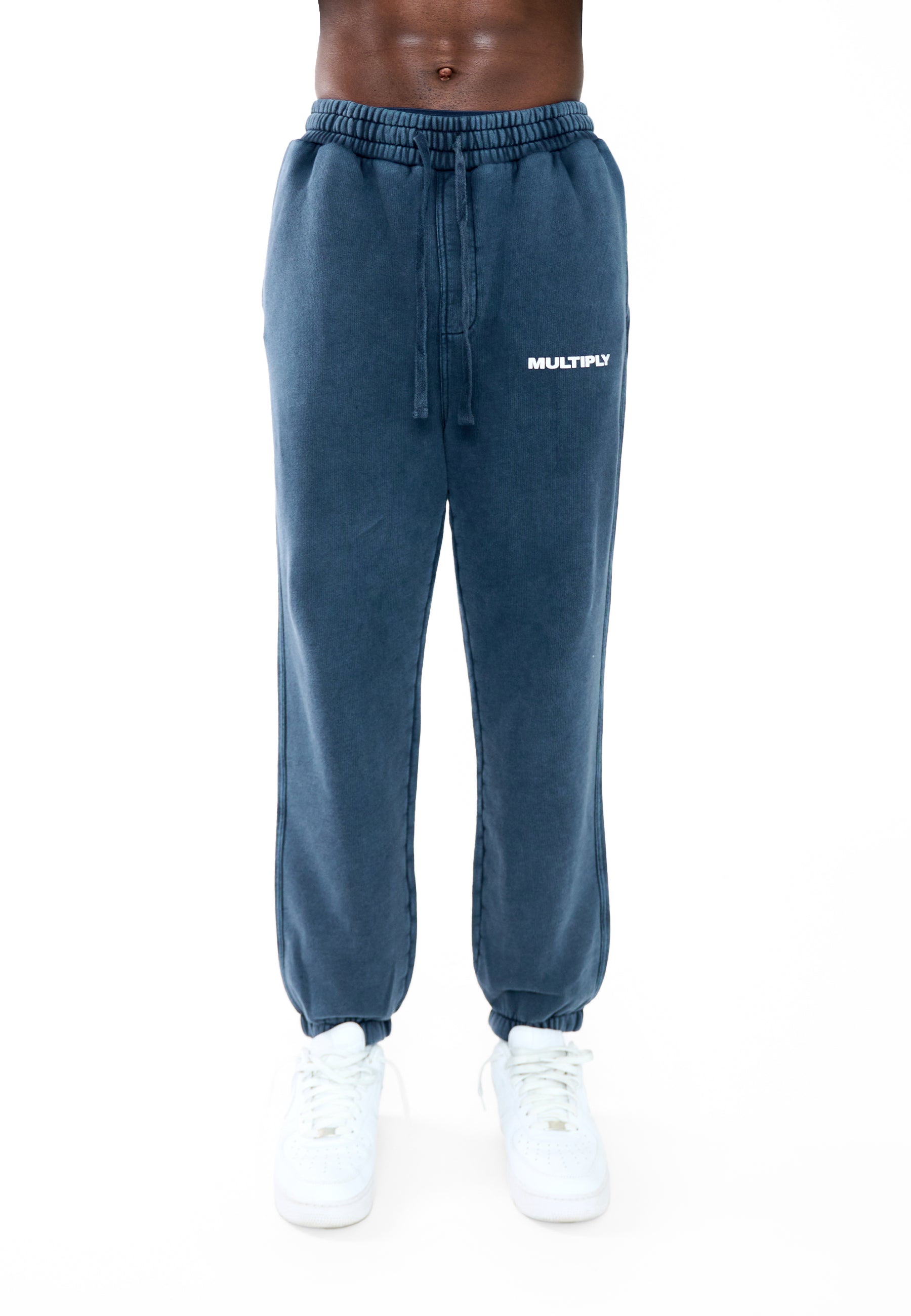 Multiply Apparel Jogger MULTIPLY Pageant Blue Washed – weitere Ansicht 4