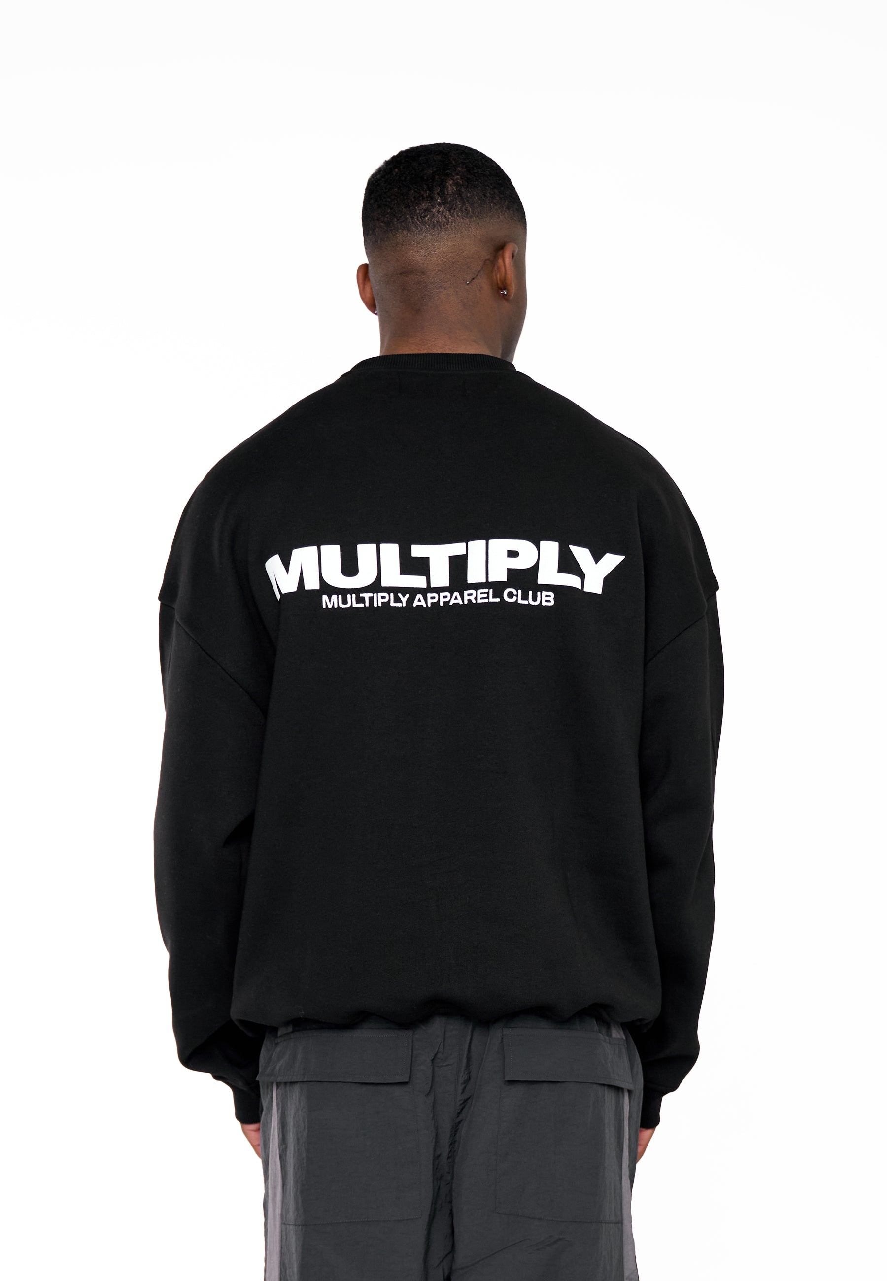 Multiply Apparel Oversize Sweatshirt MULTIPLY Black – weitere Ansicht 3