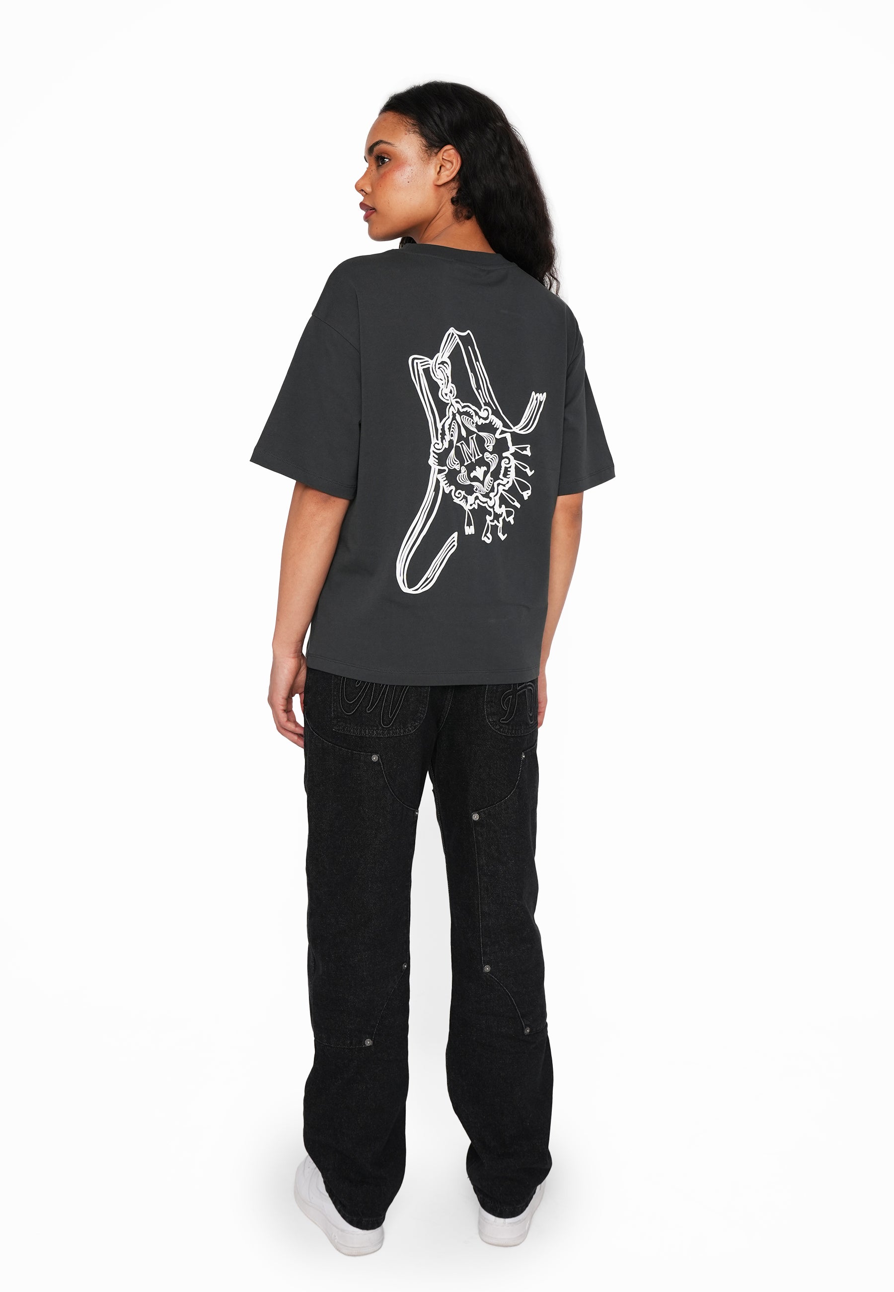 Multiply Apparel T-Shirt Women MEDALLION Forest River – weitere Ansicht 4