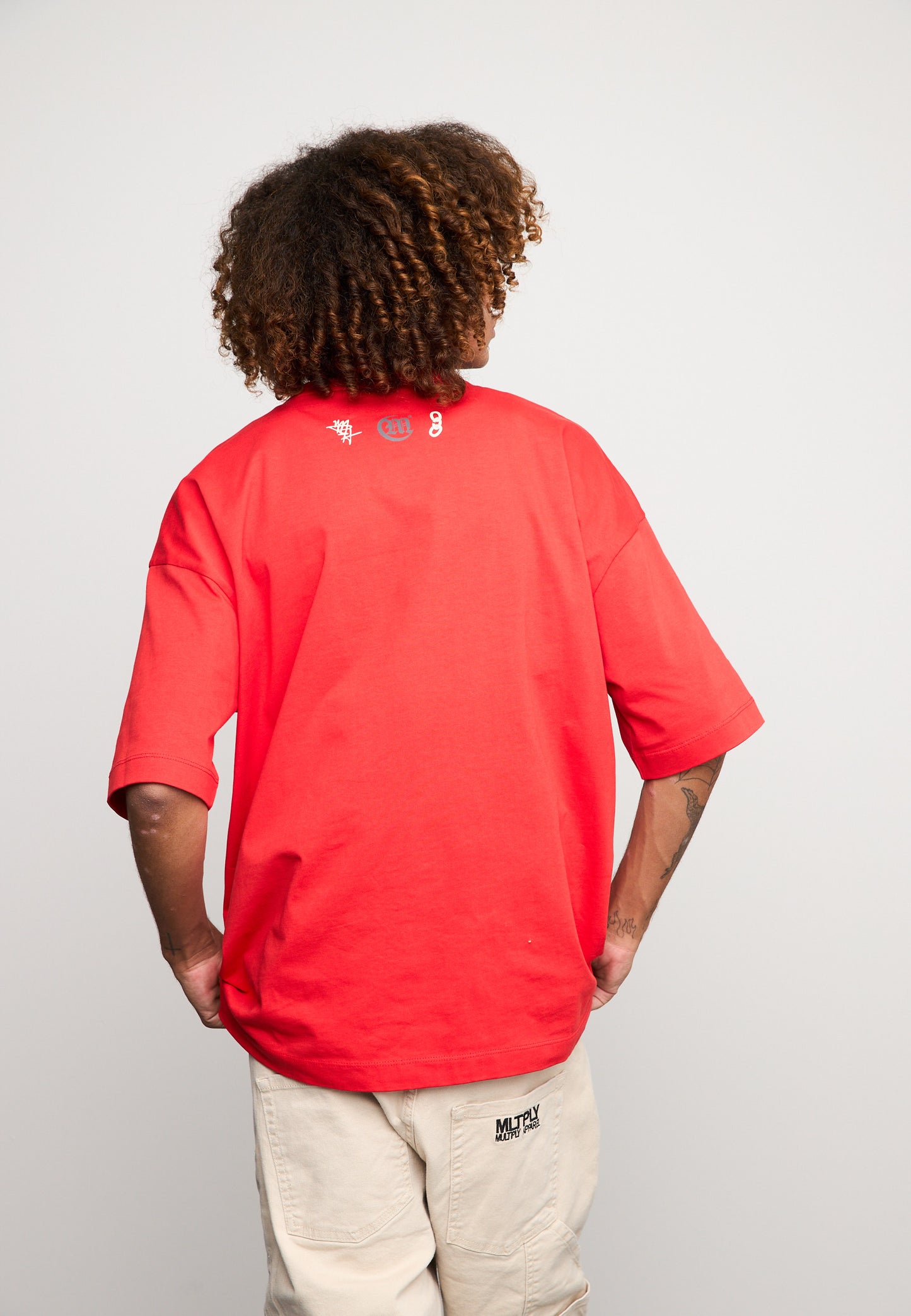Oversize T-Shirt BAIL Flame Scarlet