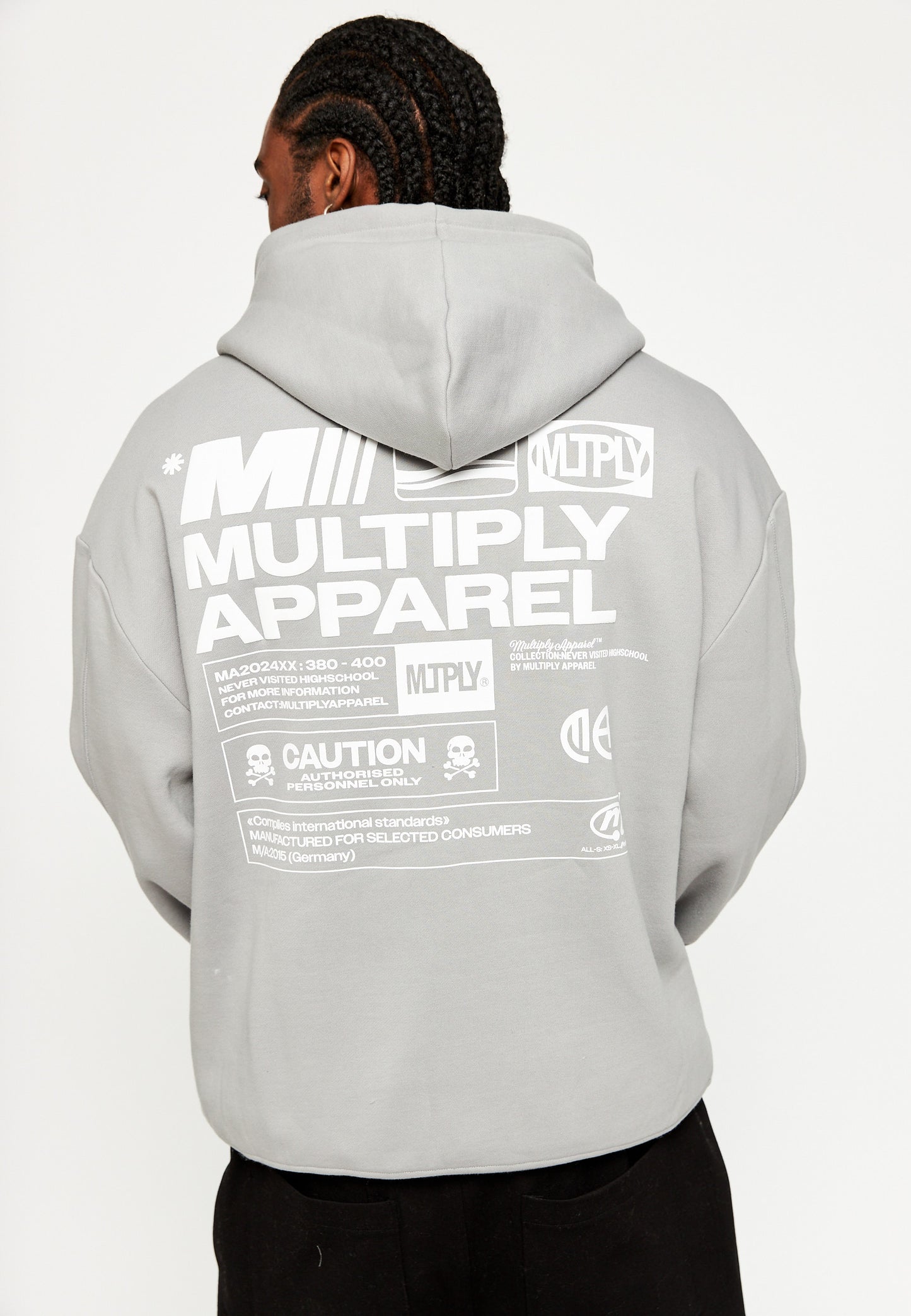 Oversize Hoodie INSTRUCTIONS Ultimate Grey