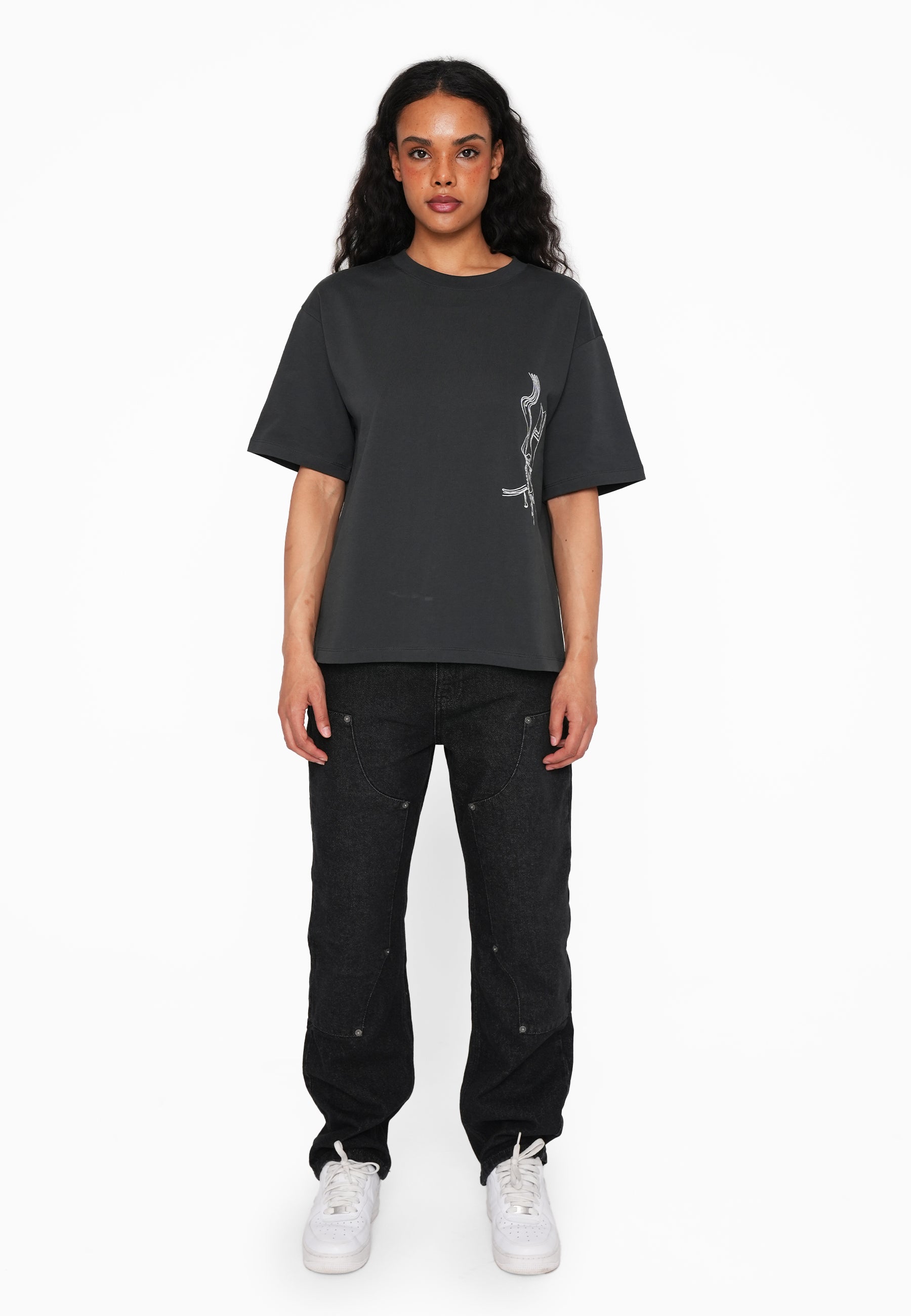 Multiply Apparel T-Shirt Women MEDALLION Forest River – weitere Ansicht 5