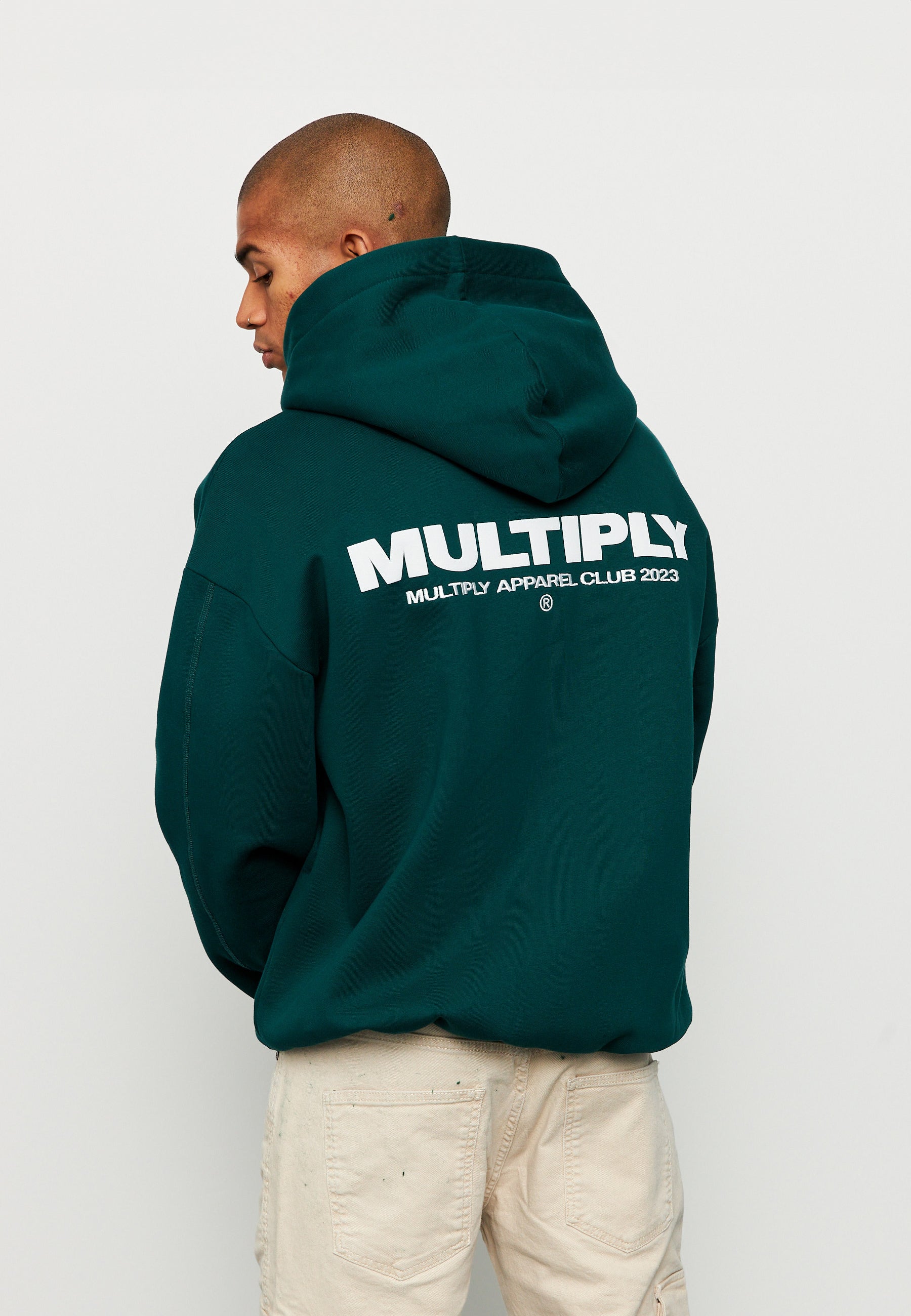 Oversize Zip Hoodie MULTIPLY Botanical Garden