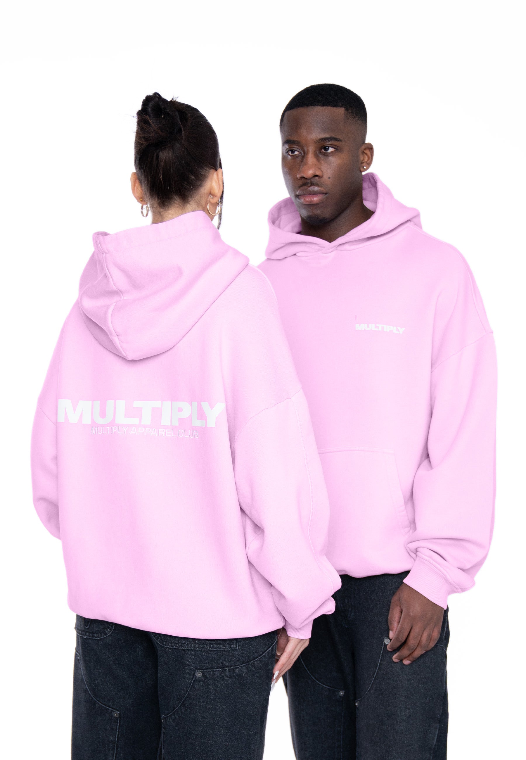 Multiply Apparel Oversize Hoodie MULTIPLY Pink – weitere Ansicht 5
