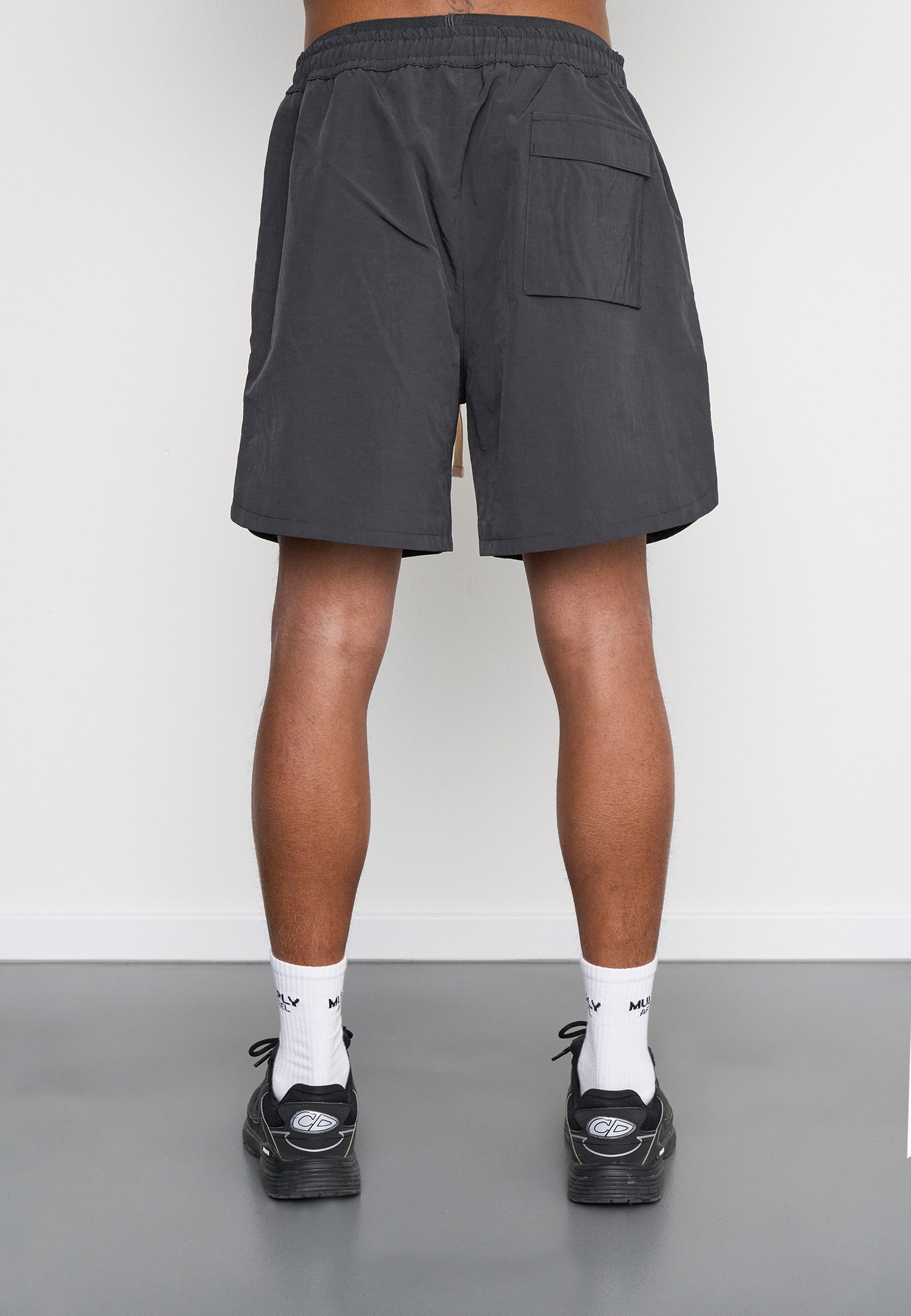 Multiply Apparel Woven Shorts SKETCH Black Soda – weitere Ansicht 4