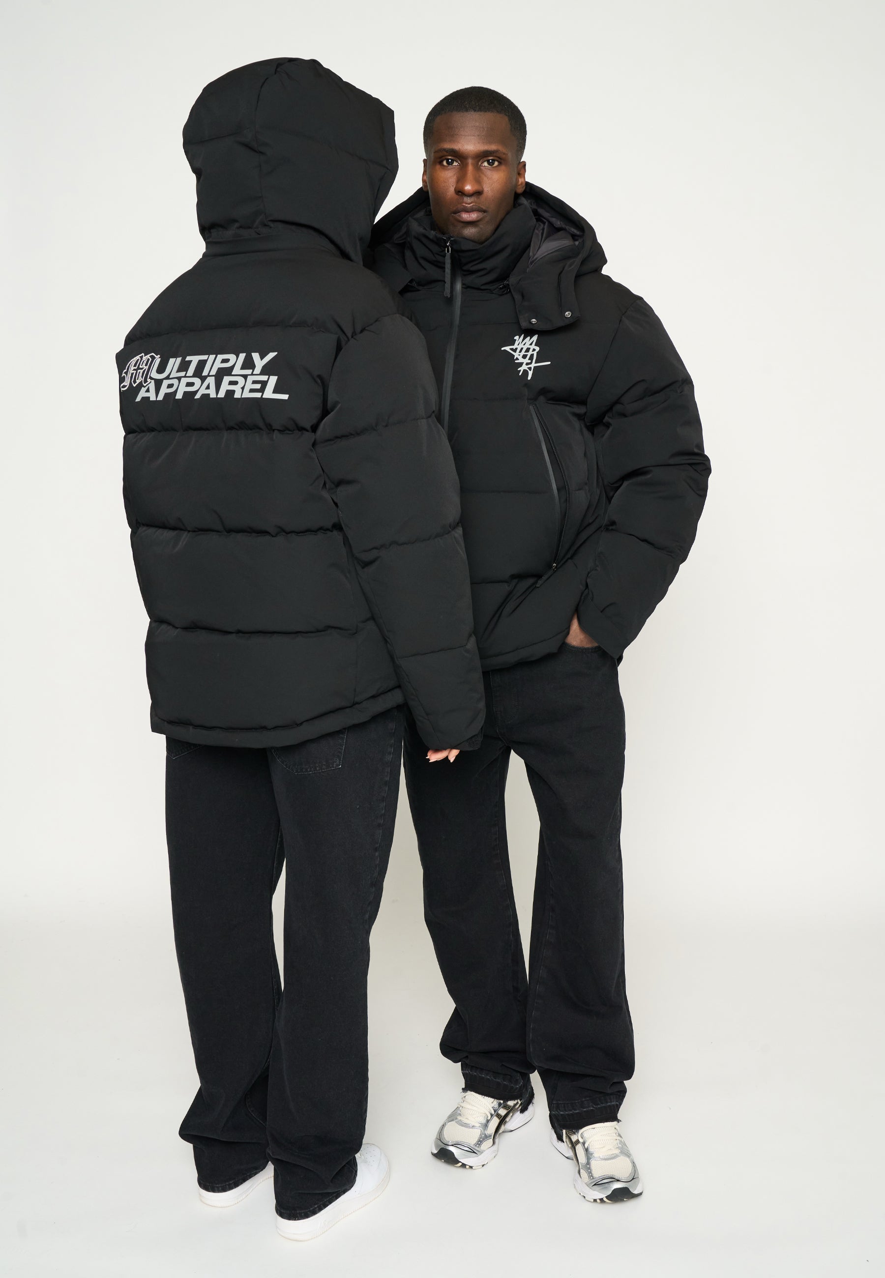 Multiply Apparel Puffer Jacket Stormy Black – weitere Ansicht 5