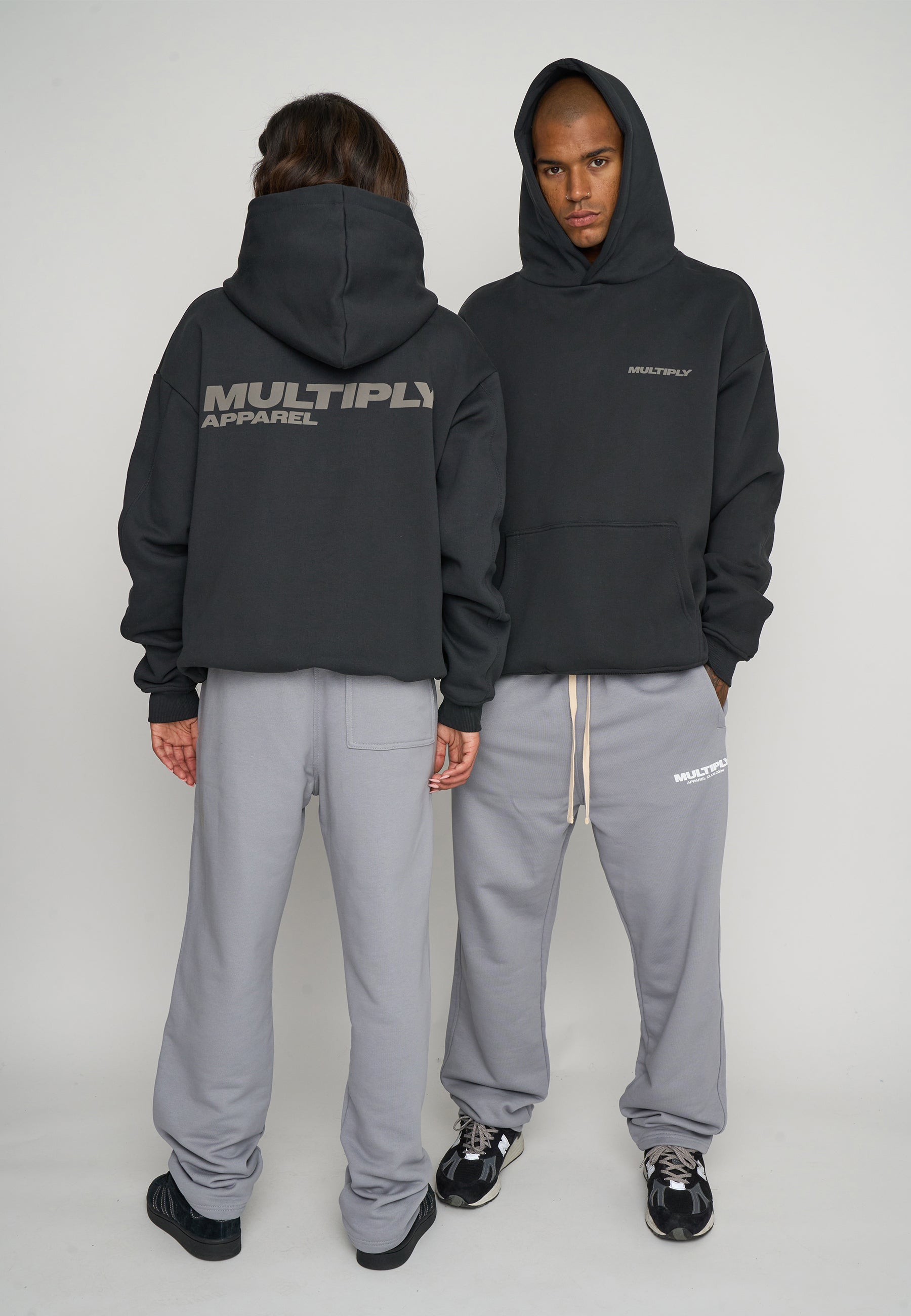Multiply Apparel Jogger MULTIPLY CLUB Ultimate Grey – weitere Ansicht 5
