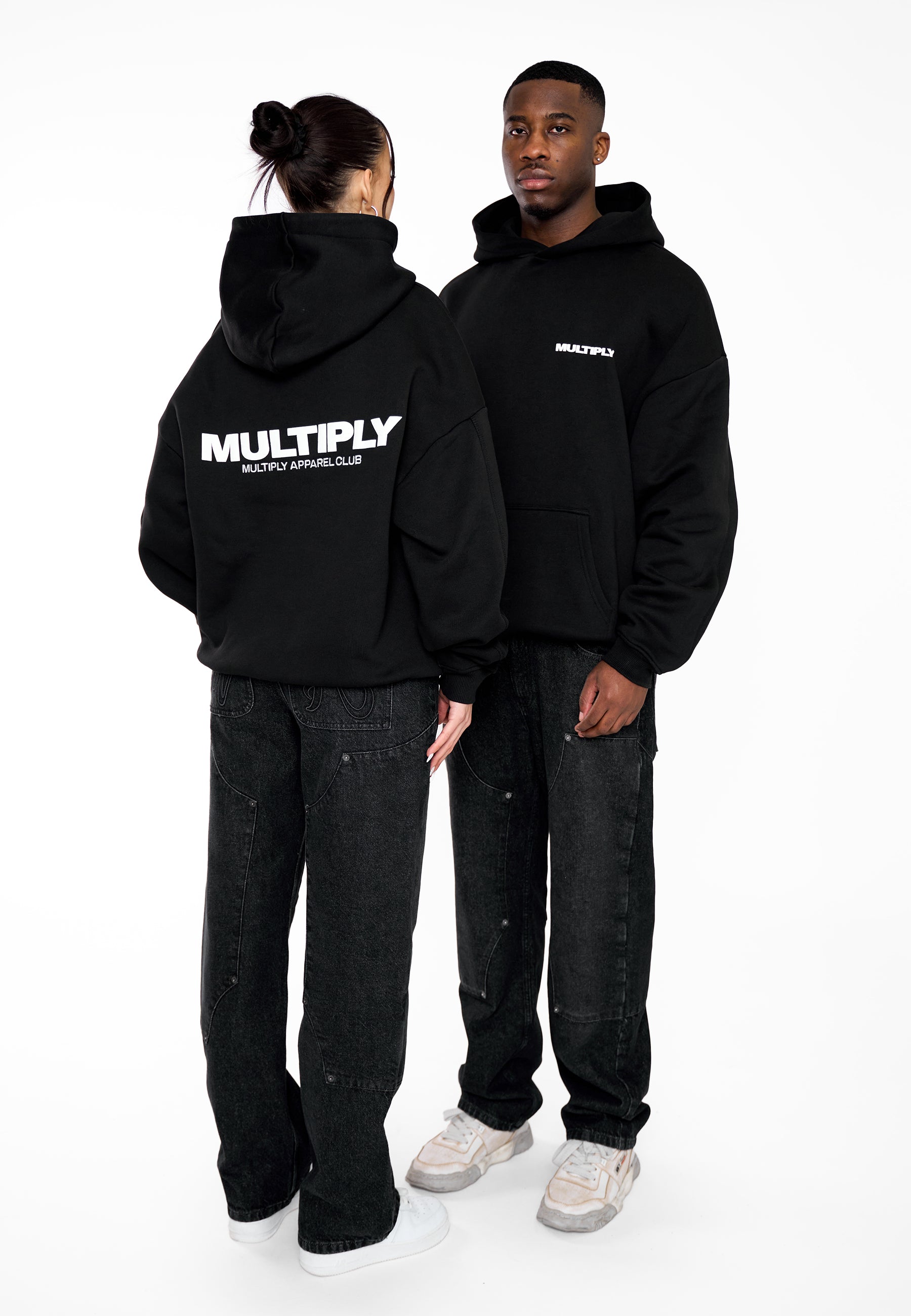 Multiply Apparel Oversize Hoodie MULTIPLY Black – weitere Ansicht 5
