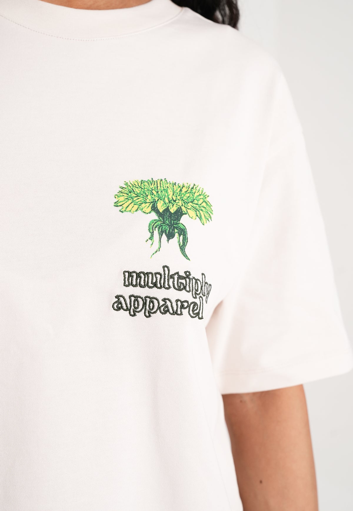 T-Shirt Women DANDELION White Sand