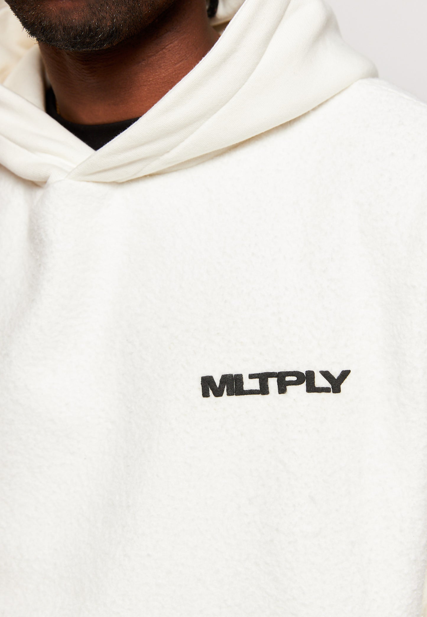 Oversize hoodie BRUSHED Off White