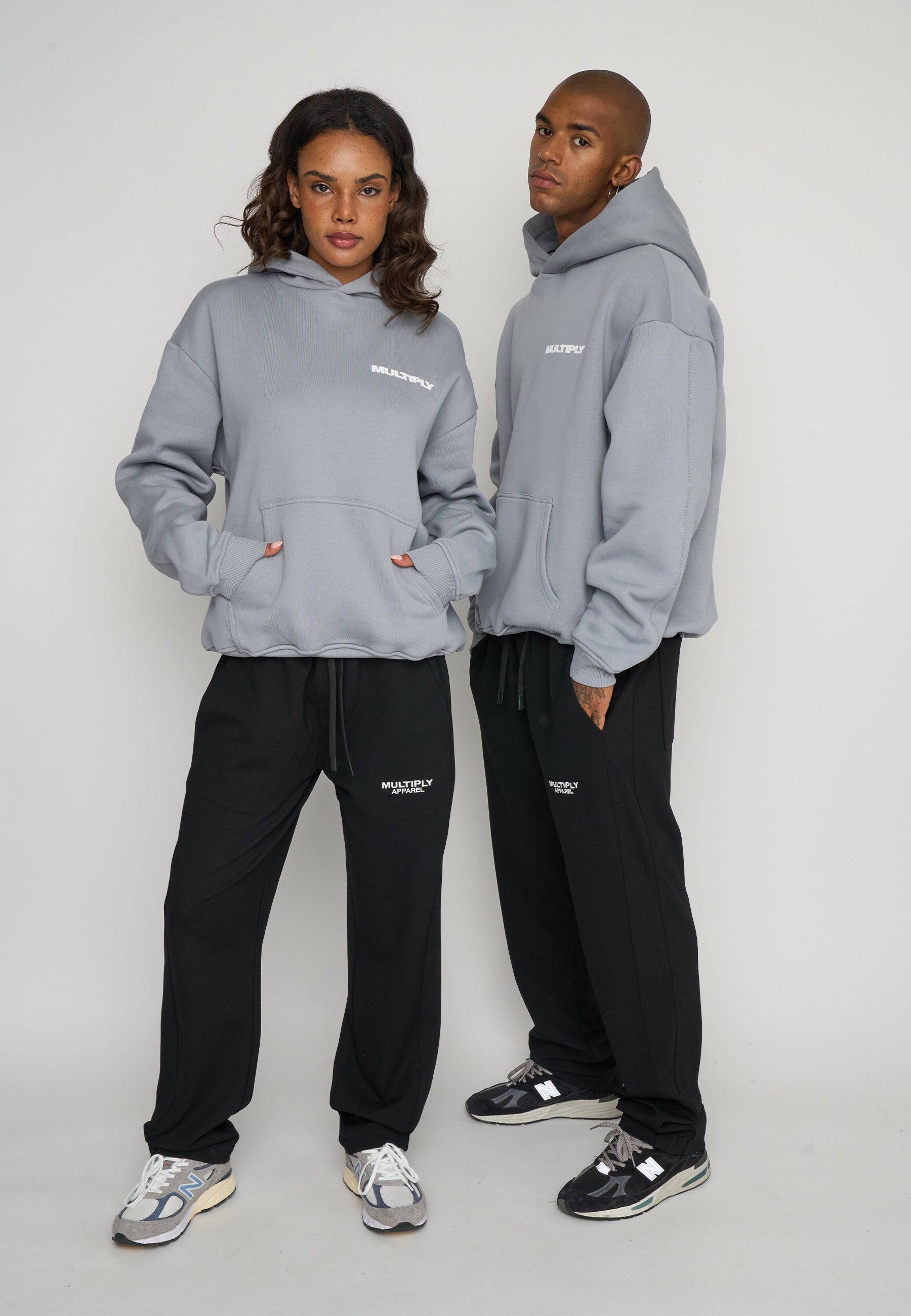 Oversize Hoodie MULTIPLY Ultimate Grey