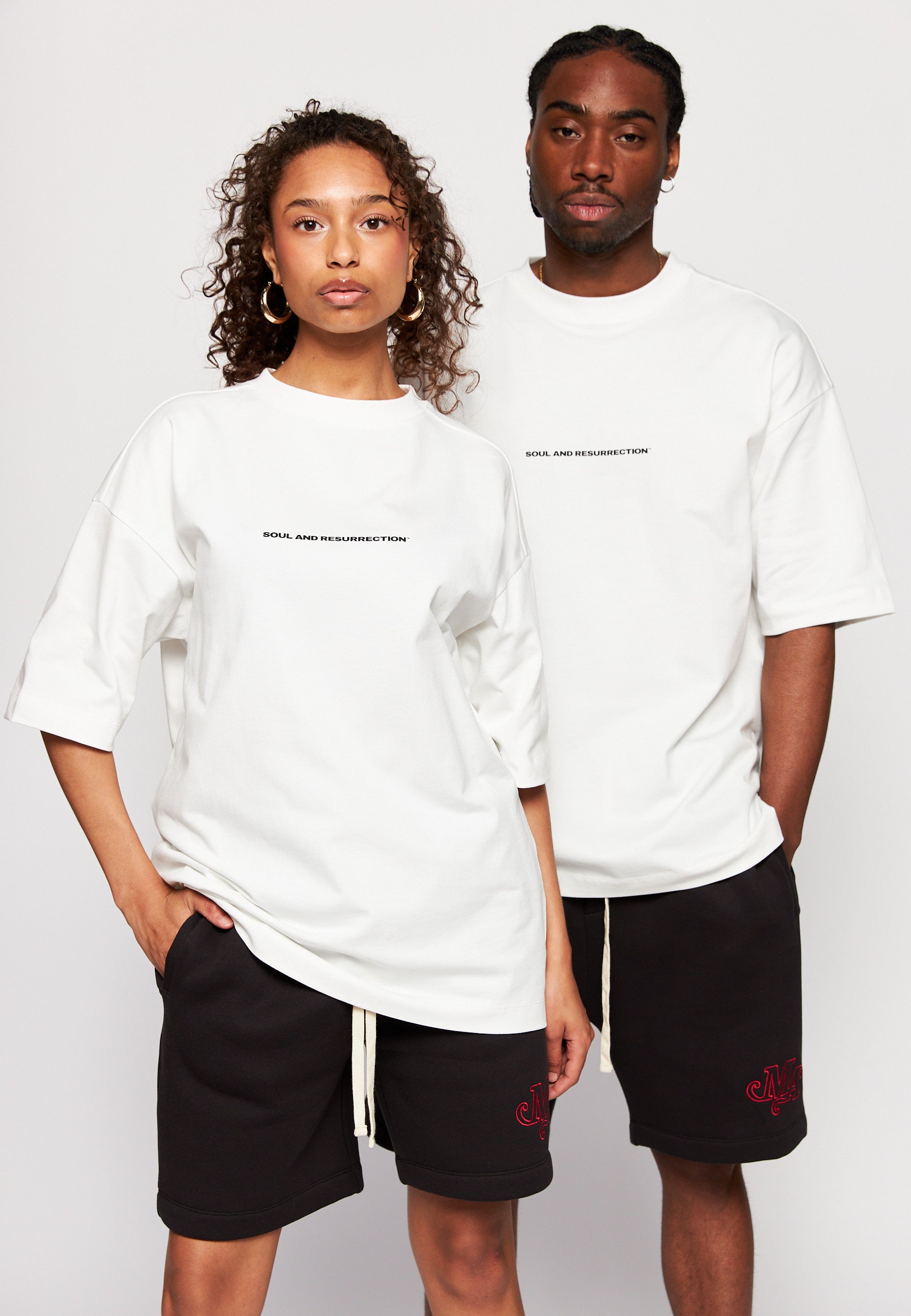Multiply Apparel Oversize T-Shirt BUTTERFLY Snow White – weitere Ansicht 6