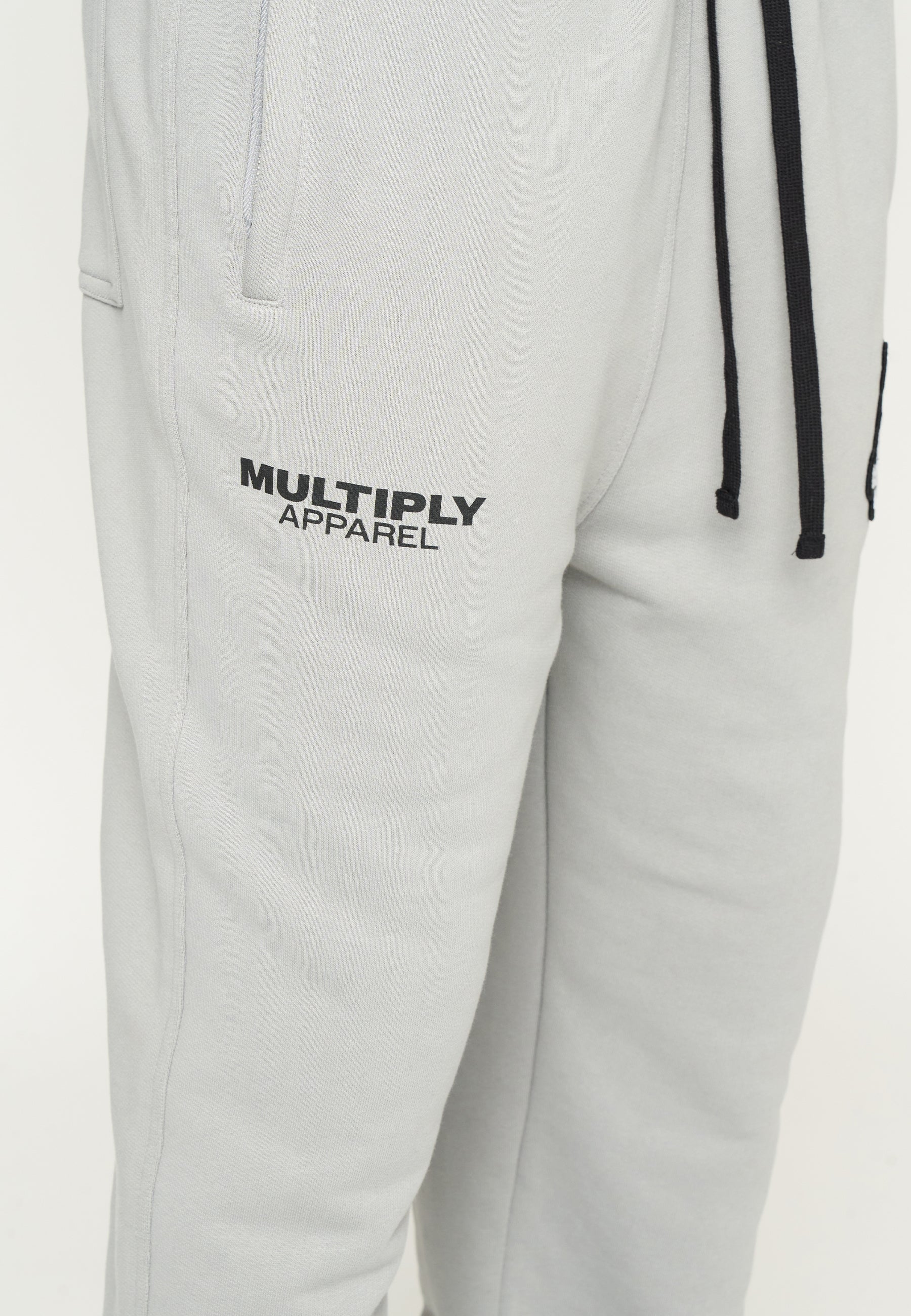 Multiply Apparel Jogger INITIALS Ultimate Grey – weitere Ansicht 6