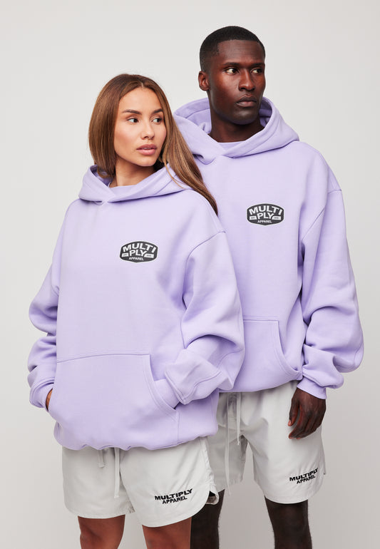 Oversize Hoodie X-RAY Lavender