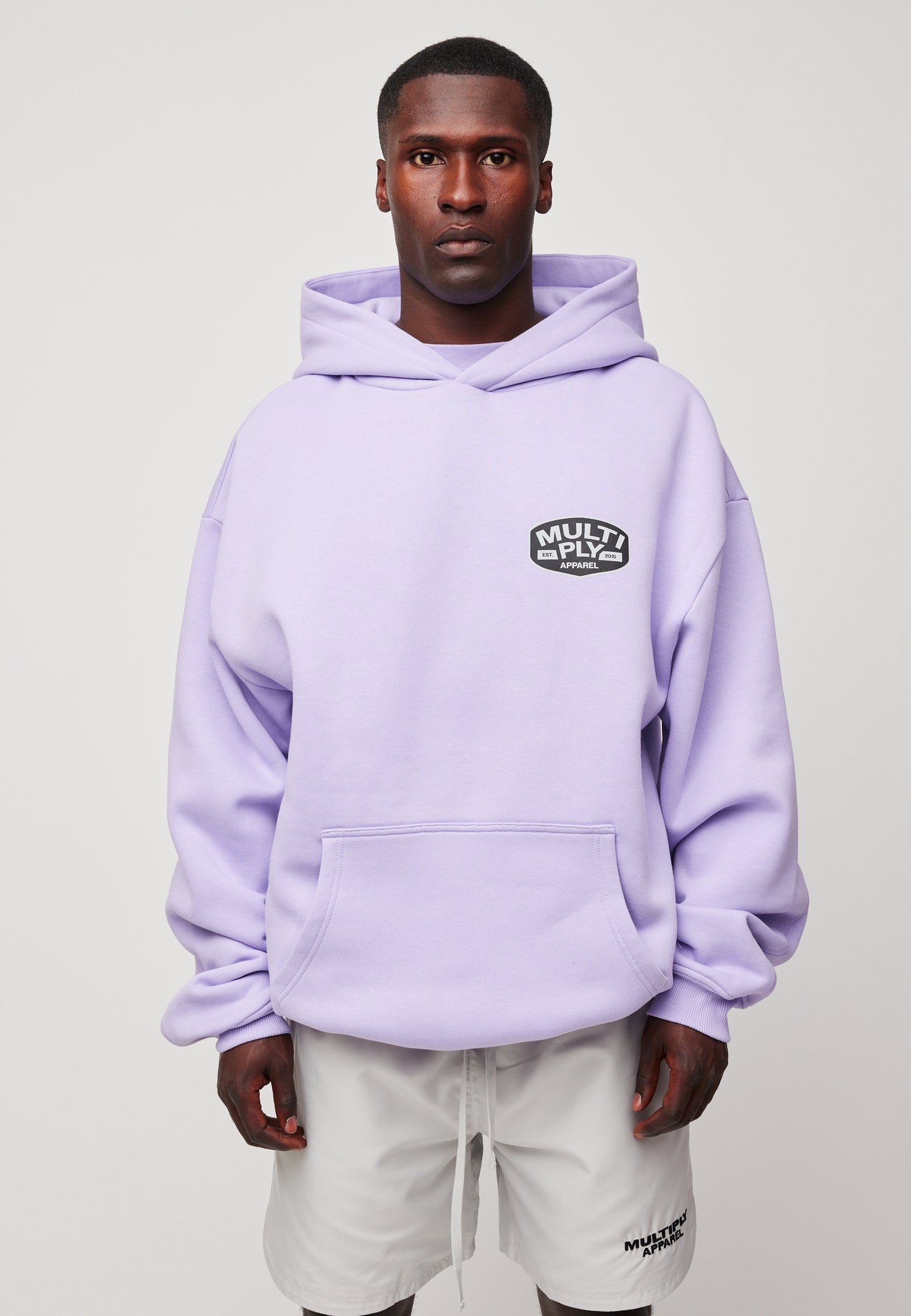 Oversize Hoodie X-RAY Lavender