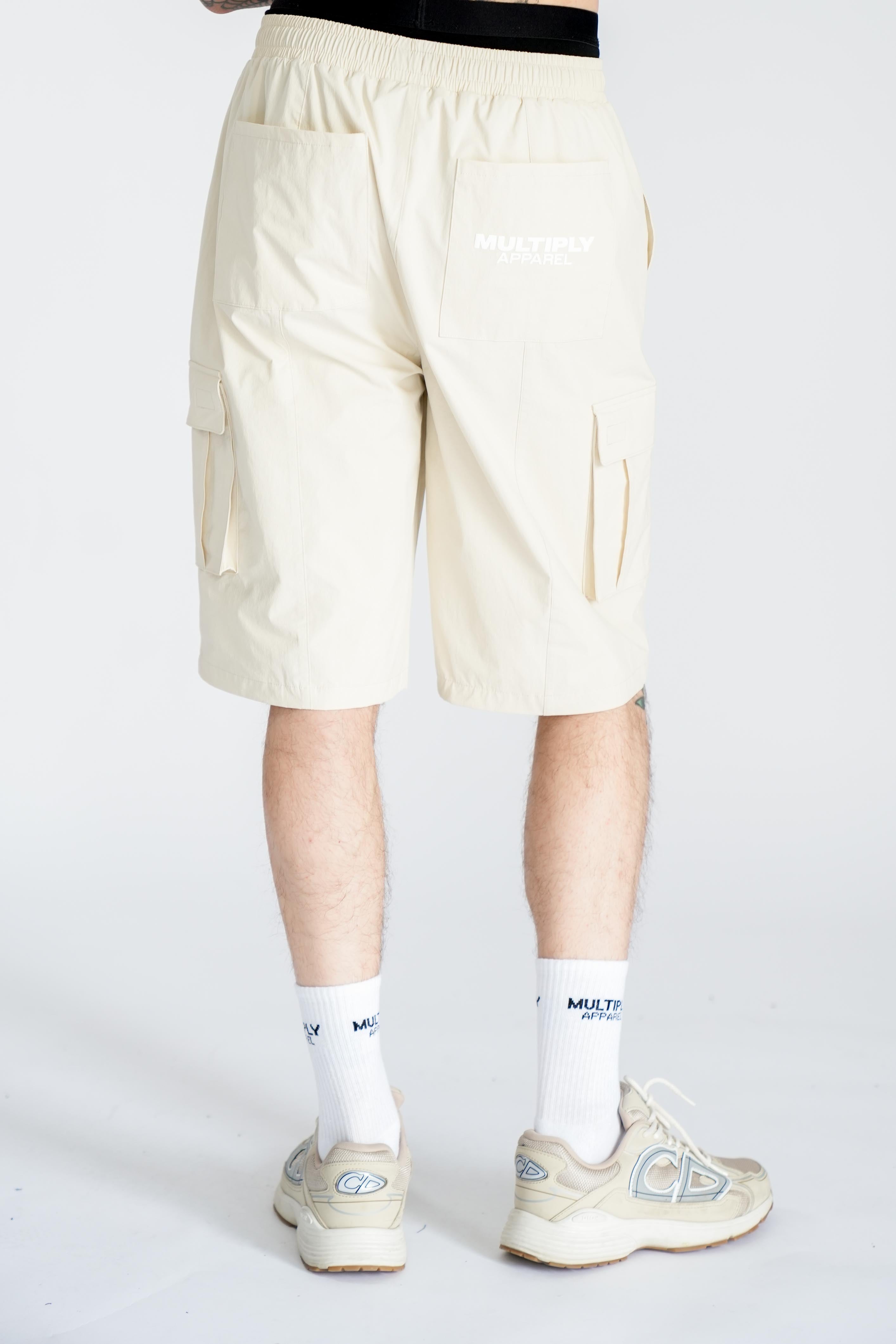 Multiply Apparel Oversize Utility Shorts ALL-PURPOSE Pistachio Shell – weitere Ansicht 3