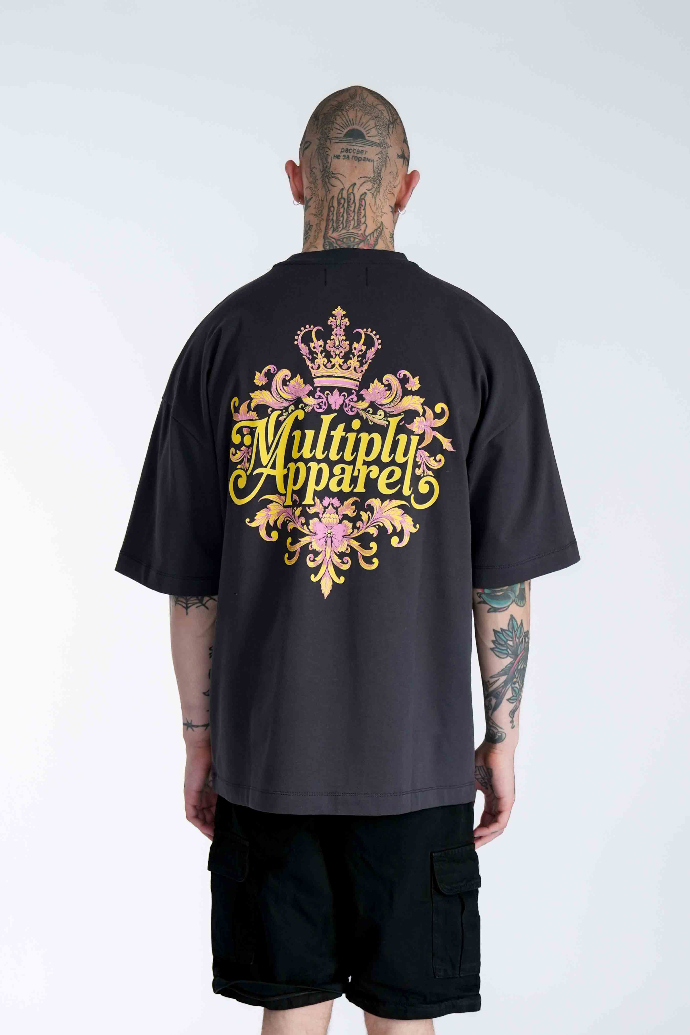 Multiply Apparel Oversize T-Shirt ARCHIVE Black Soda – weitere Ansicht 6